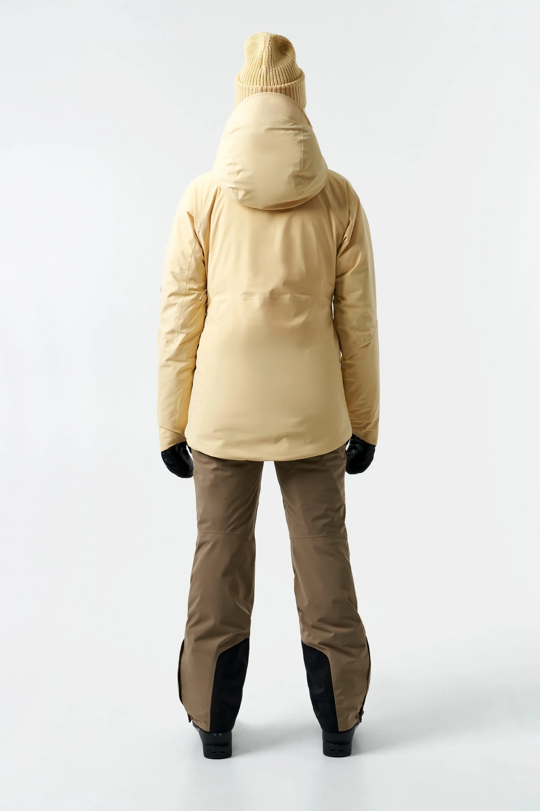 Nina Hybrid Insulated Jacket-Barley sold by Orage product image thumbnail 2