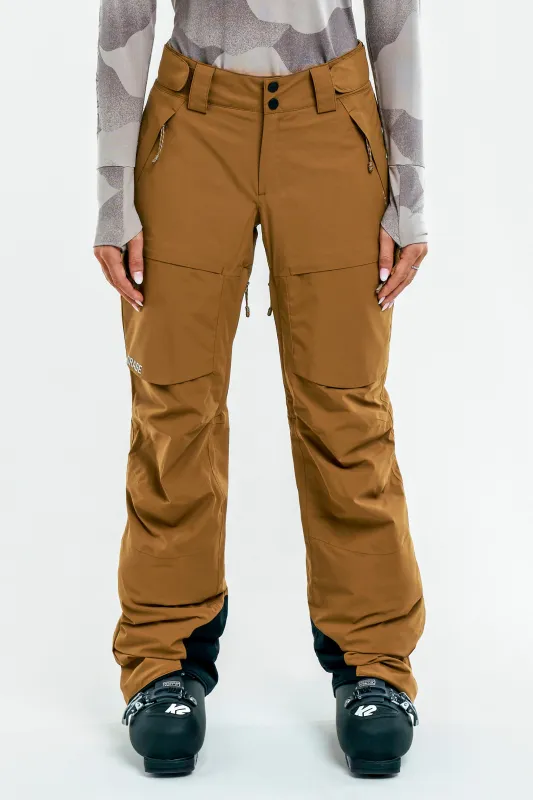 Clara Insulated Pant-Amber made by Orage