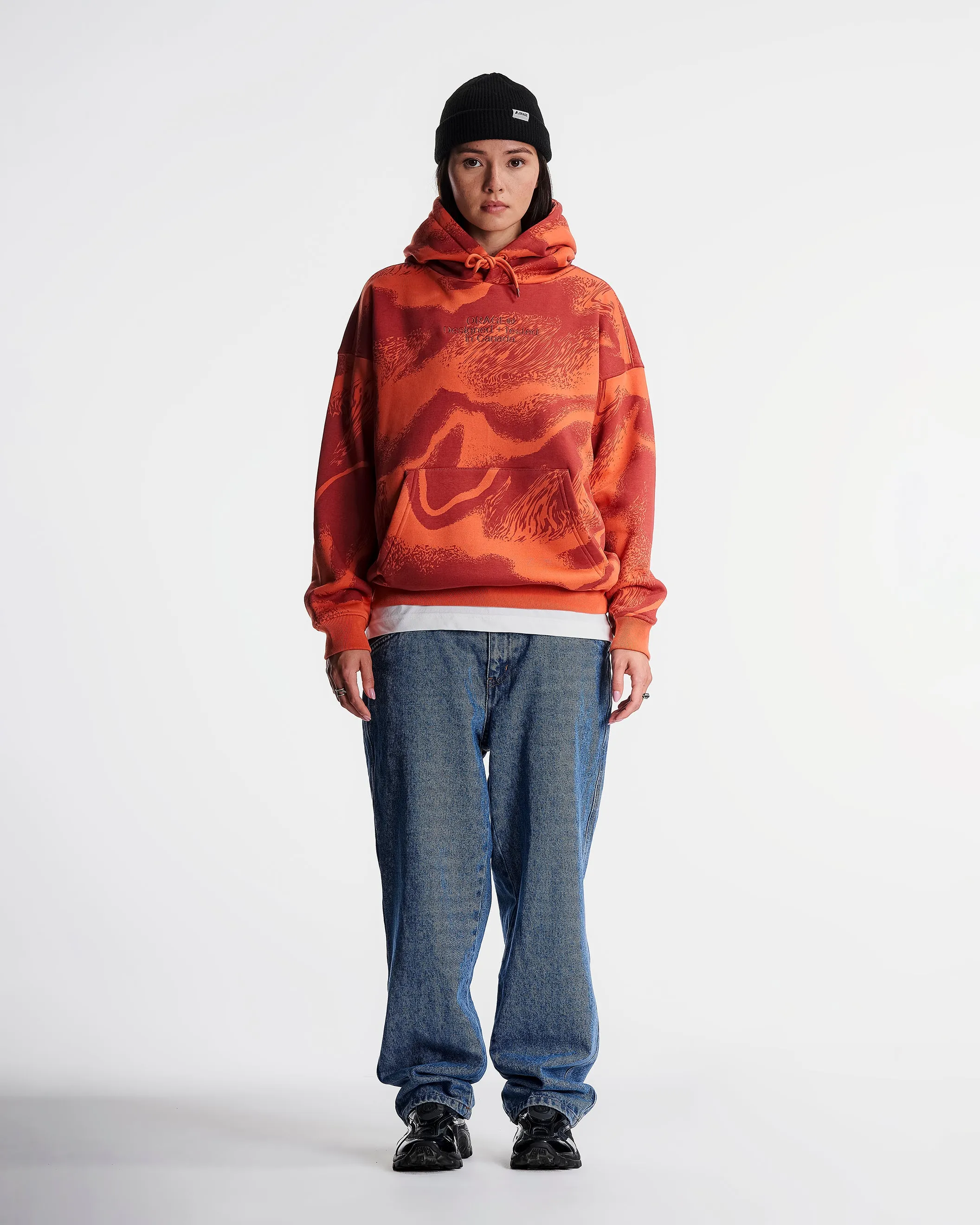SAMPLE - Unisex Alpine Print Hoodie sold by Orage product image thumbnail 2