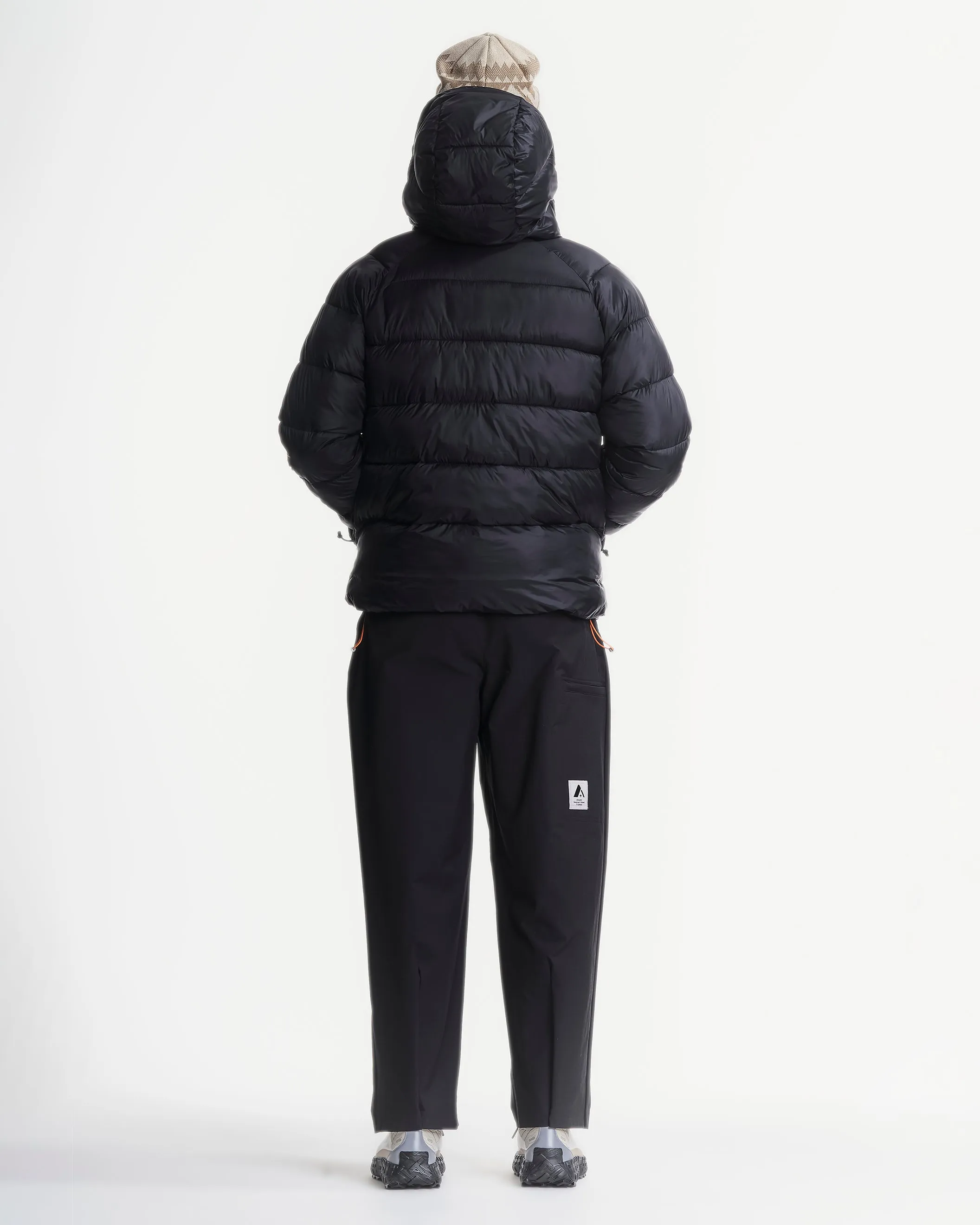 Men's Polar Down Hooded Jacket sold by Orage product image thumbnail 4
