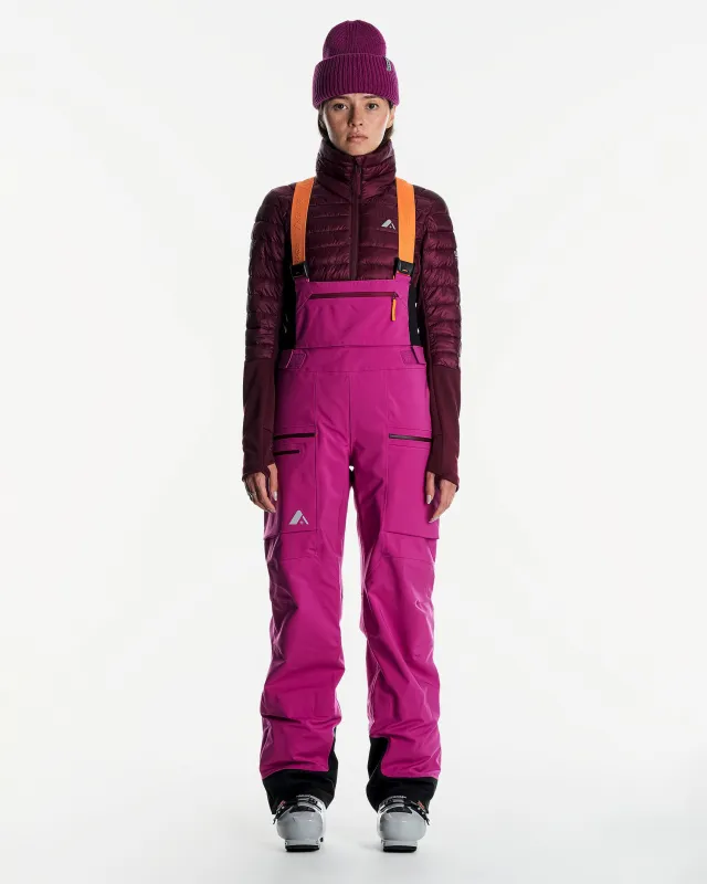 Women's Apex MTN-X 3L Bib made by Orage