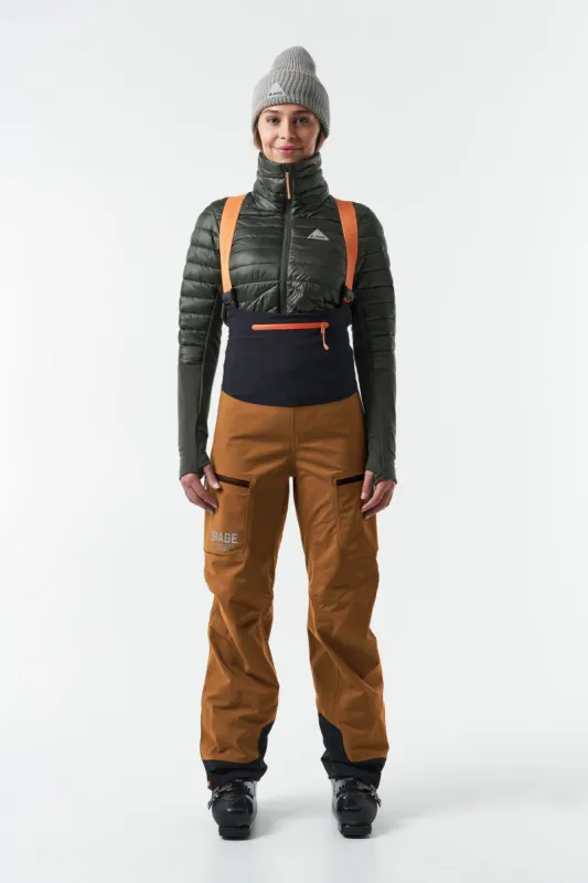 Women's MTN-X Cliff 3L Bibs sold by Orage