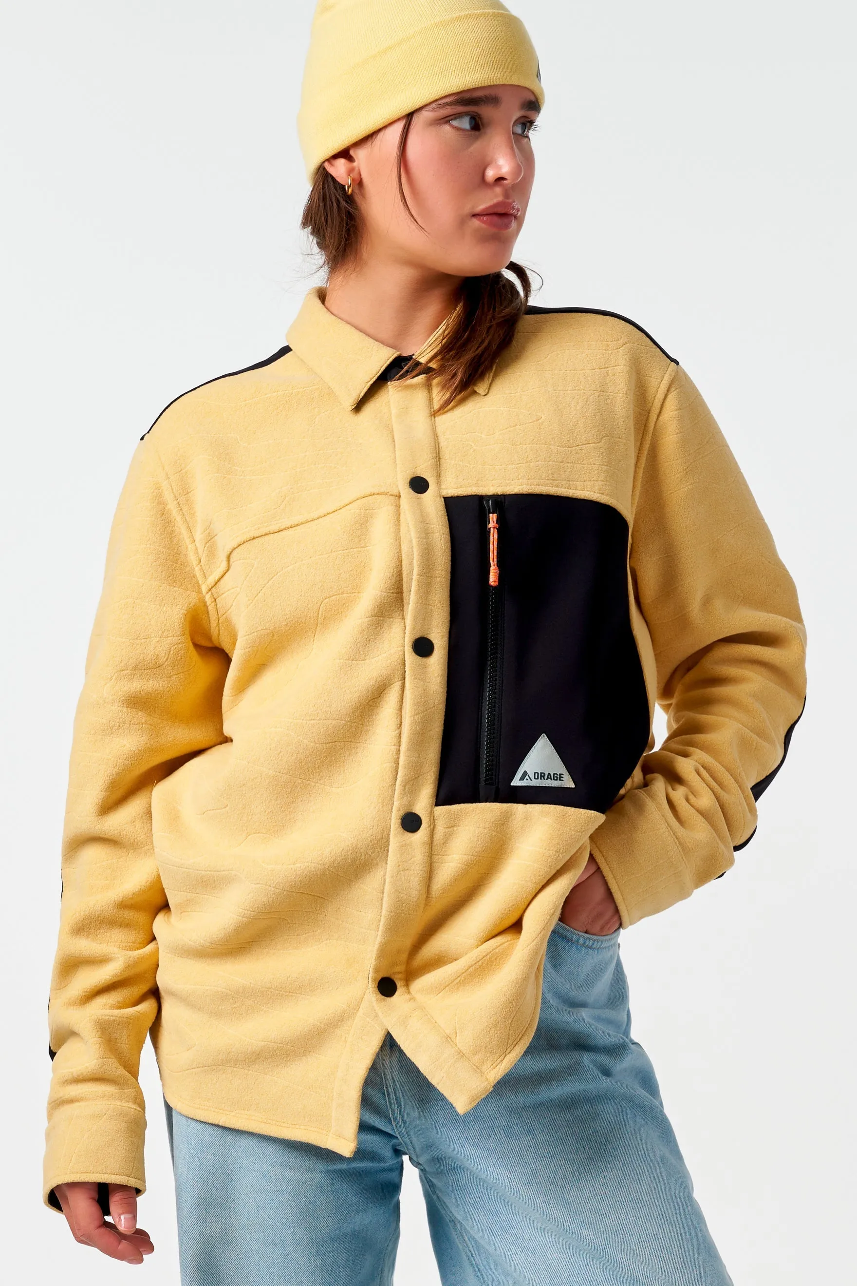 Unisex Hunter Fleece Shirt sold by Orage product image thumbnail 2