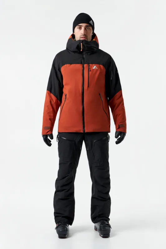 Miller Insulated Jacket-Dark terracotta sold by Orage
