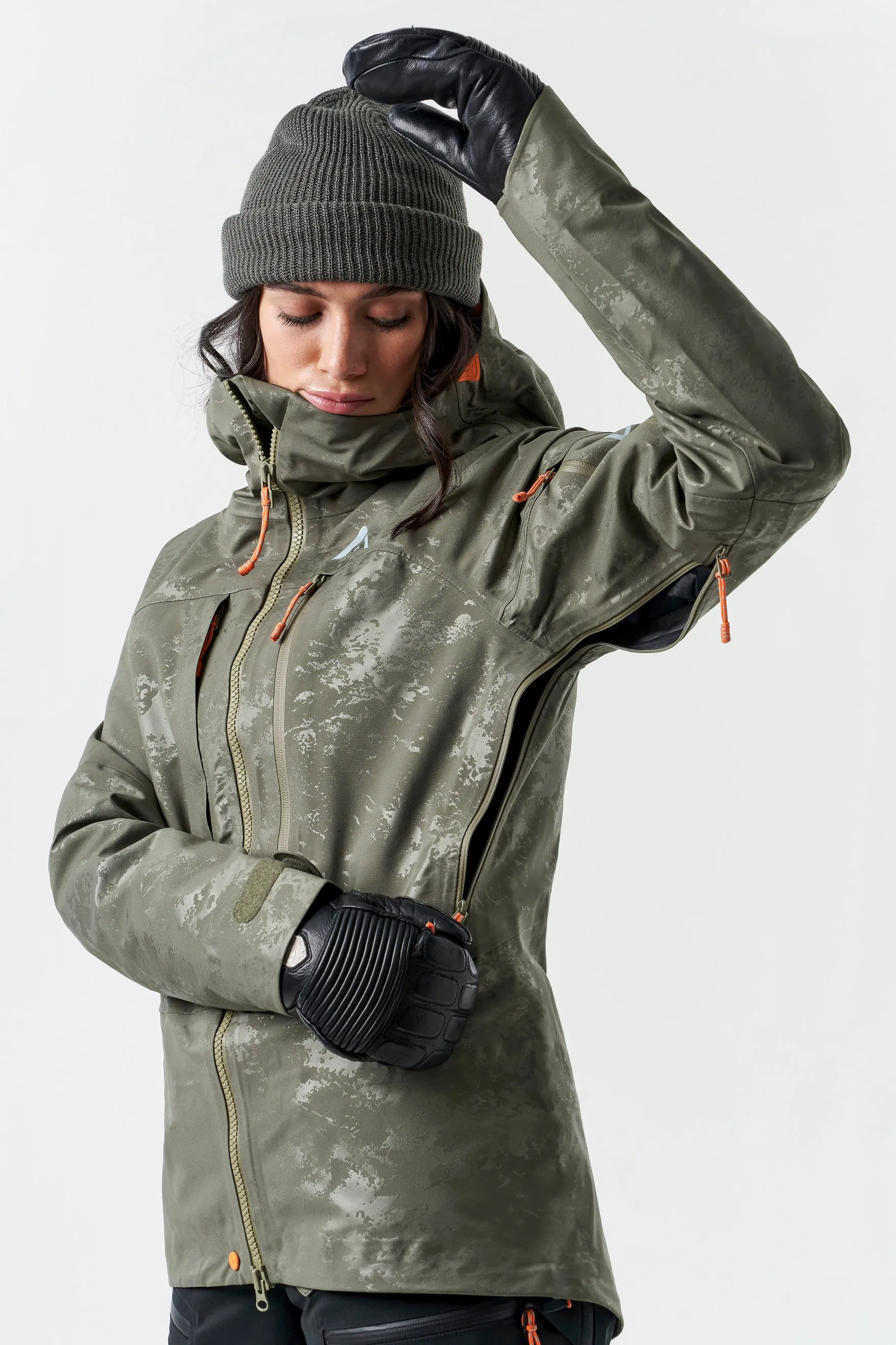 Panorama 3L Jacket-Boreal embossed sold by Orage product image thumbnail 3