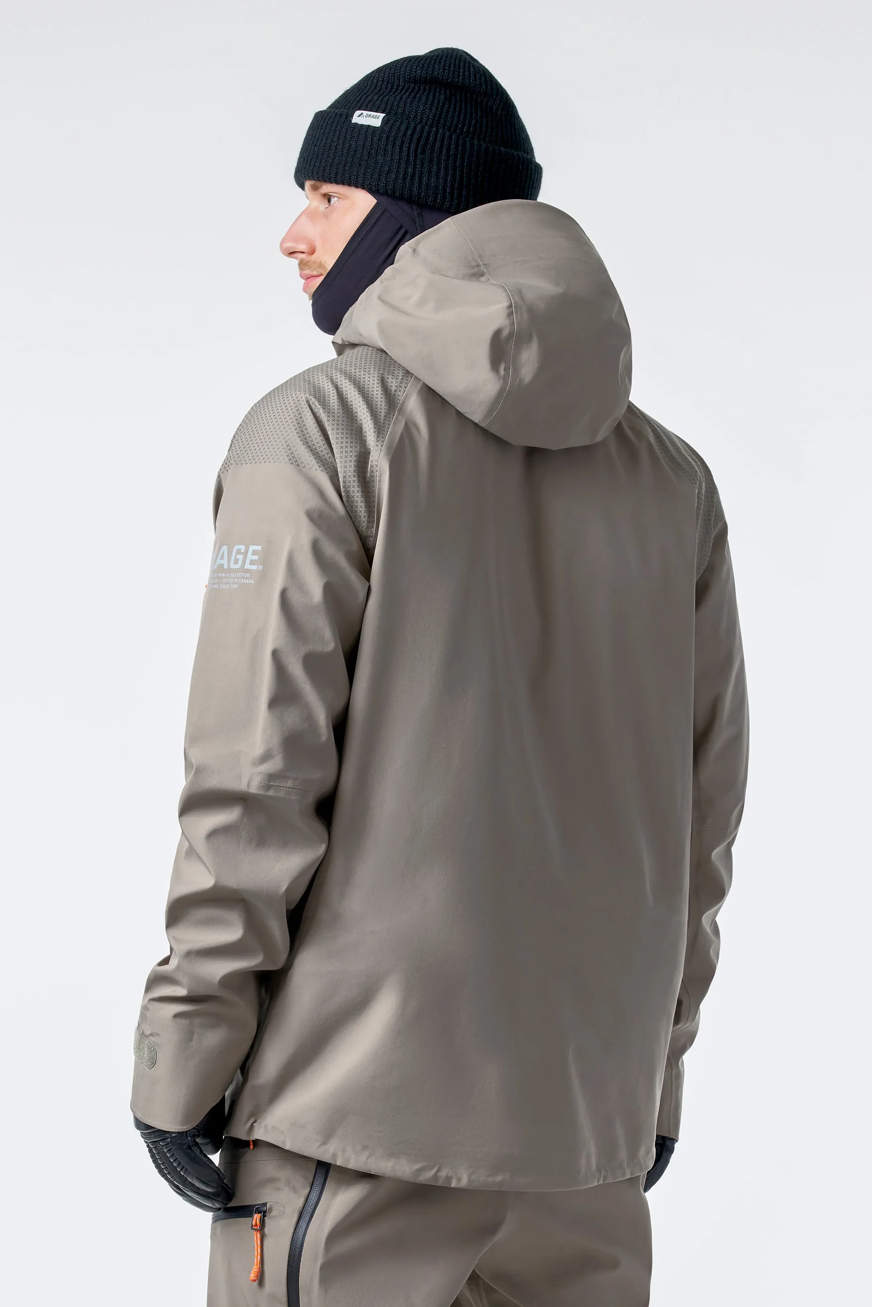 Men's MTN-X Glacier 3L Light Jacket-Clay sold by Orage product image thumbnail 3