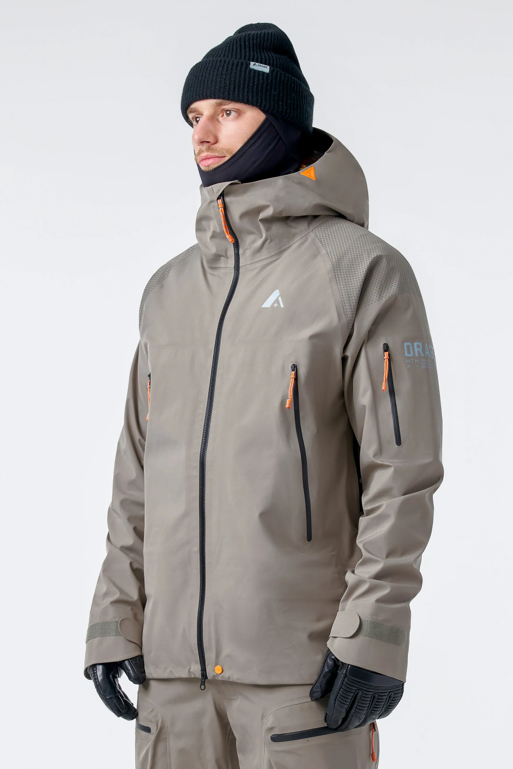 Men's MTN-X Glacier 3L Light Jacket-Clay sold by Orage product image thumbnail 4