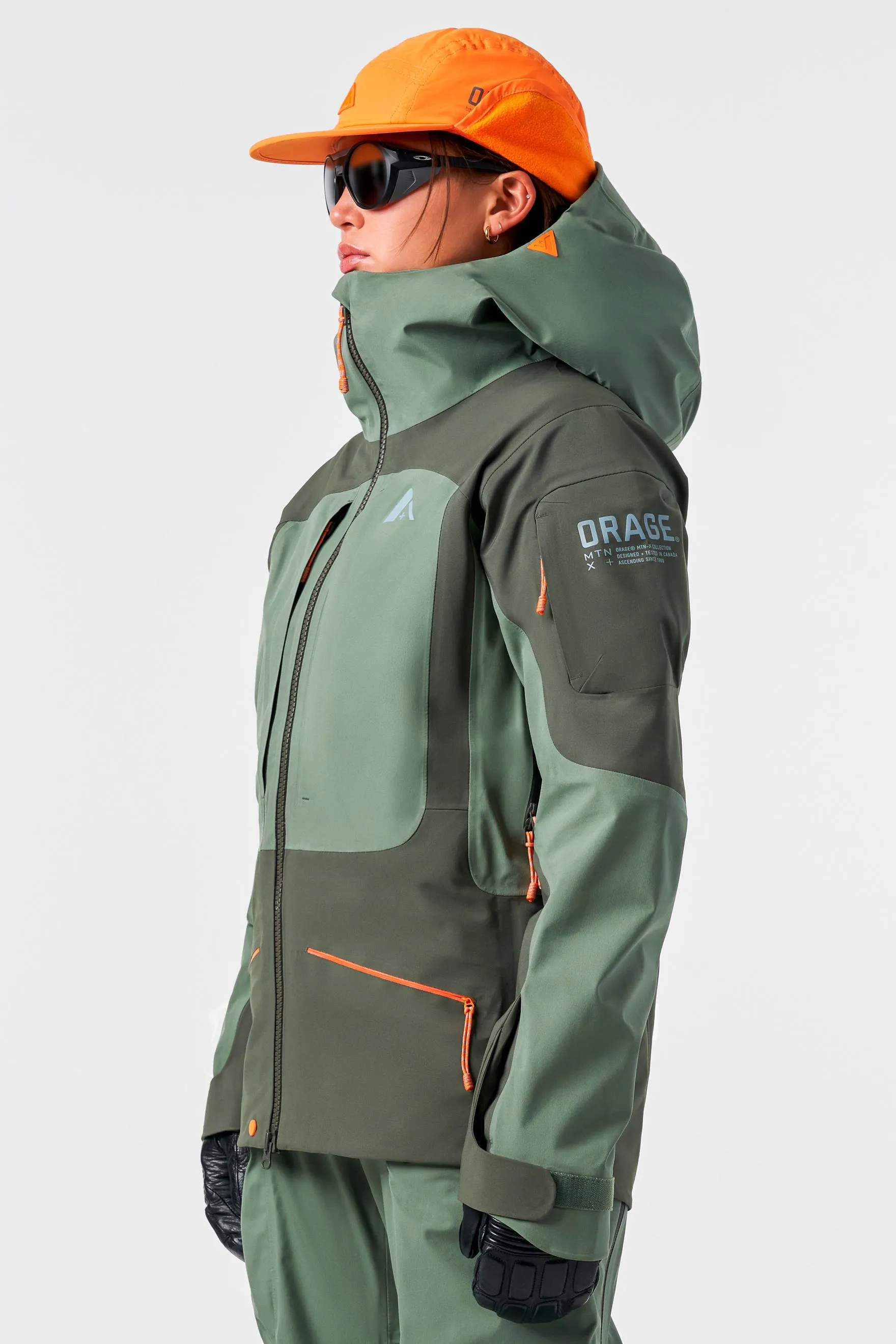 Women's MTN-X Boulder 3L Hybrid Jacket-Boreal sold by Orage product image thumbnail 4