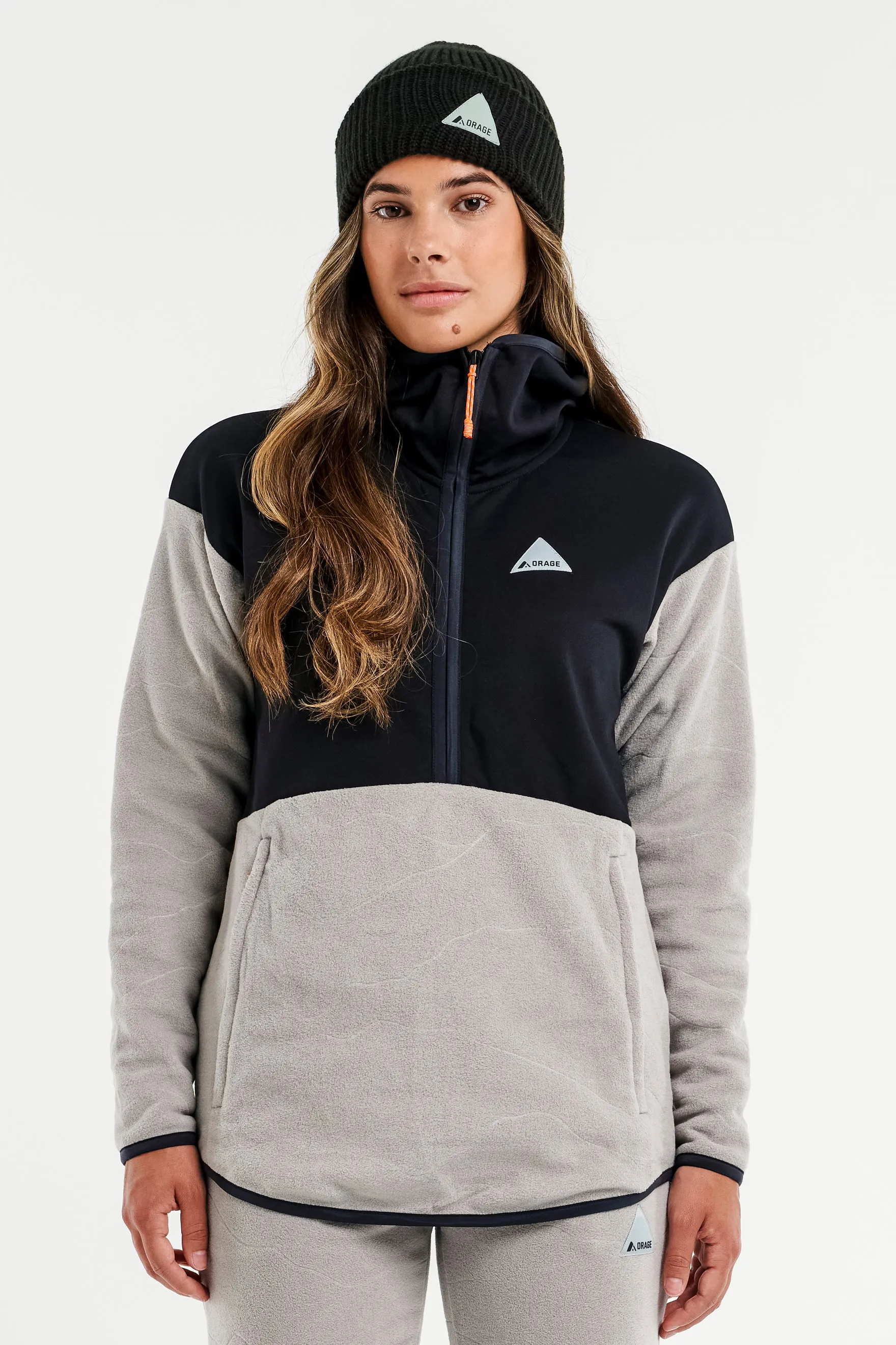 YAMASKA FLEECE LAYERING-Limestone sold by Orage