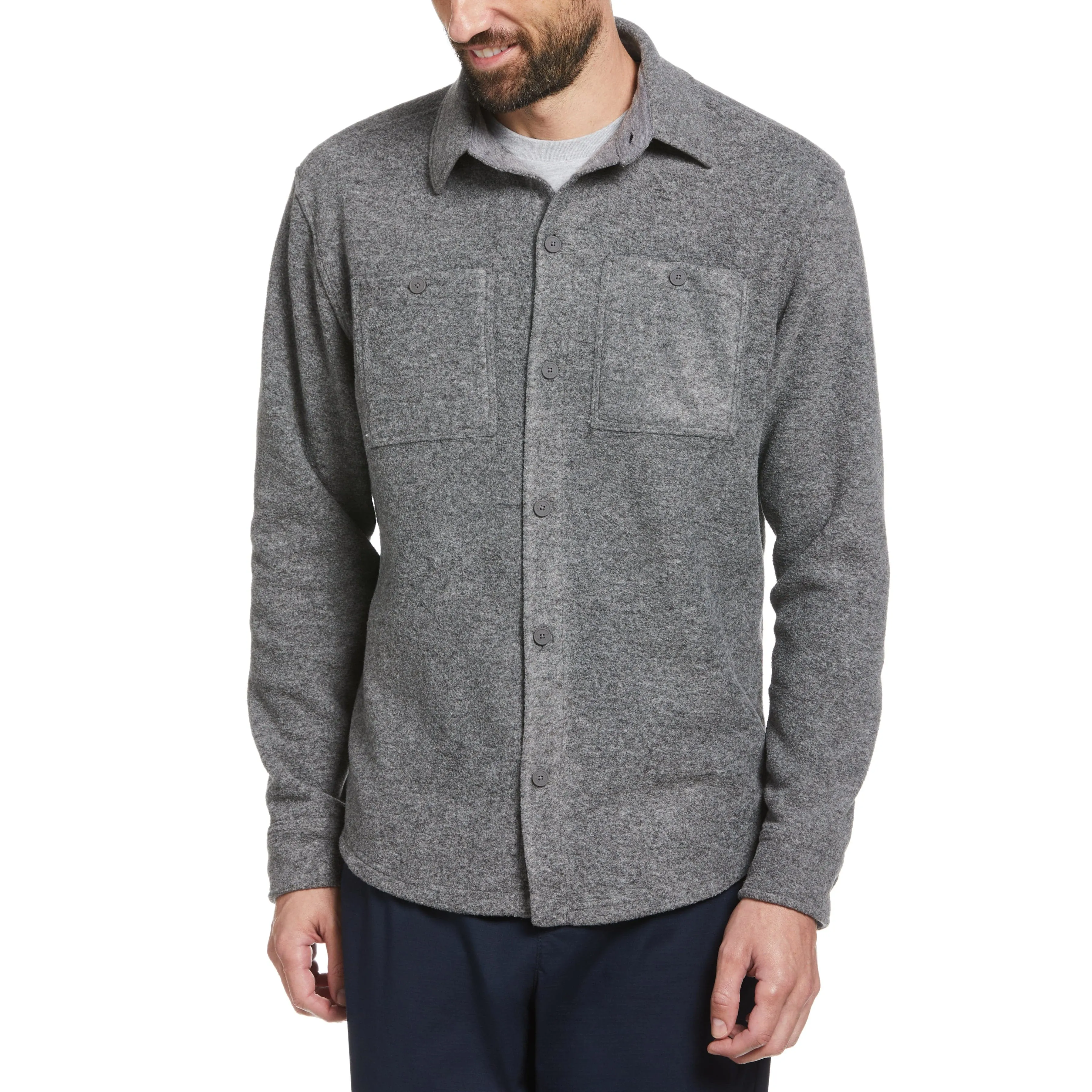 Knit Shirt Jacket sold by Original Penguin