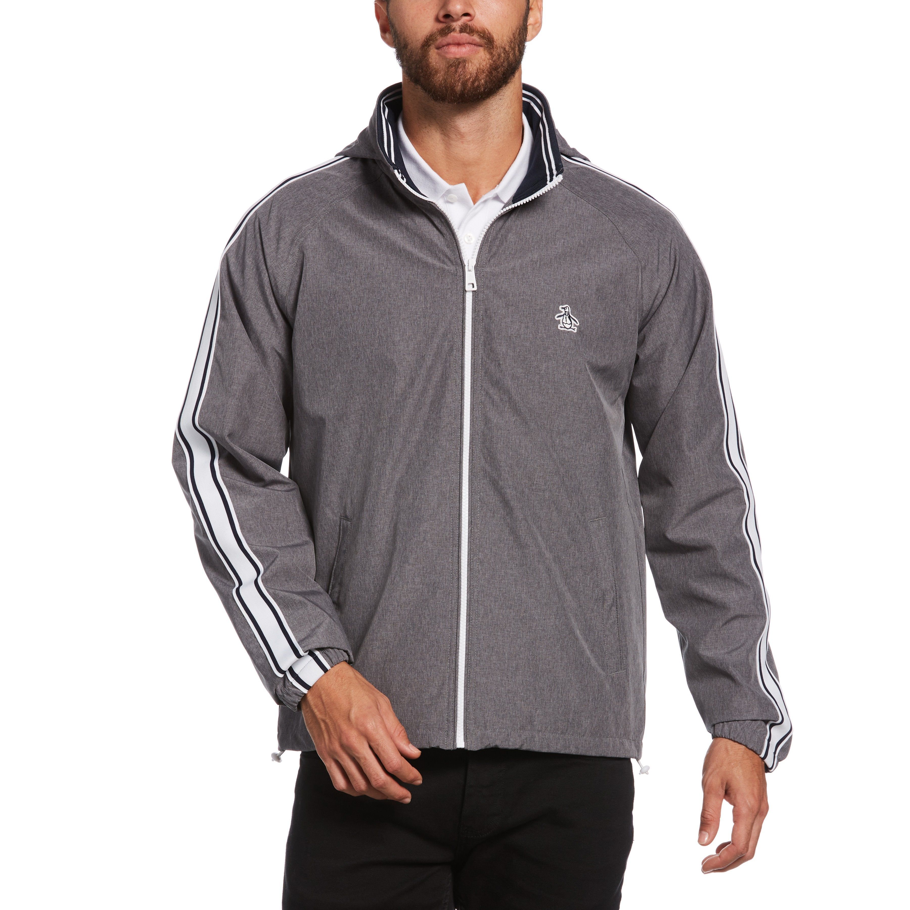 Heather Windbreaker Jacket sold by Original Penguin