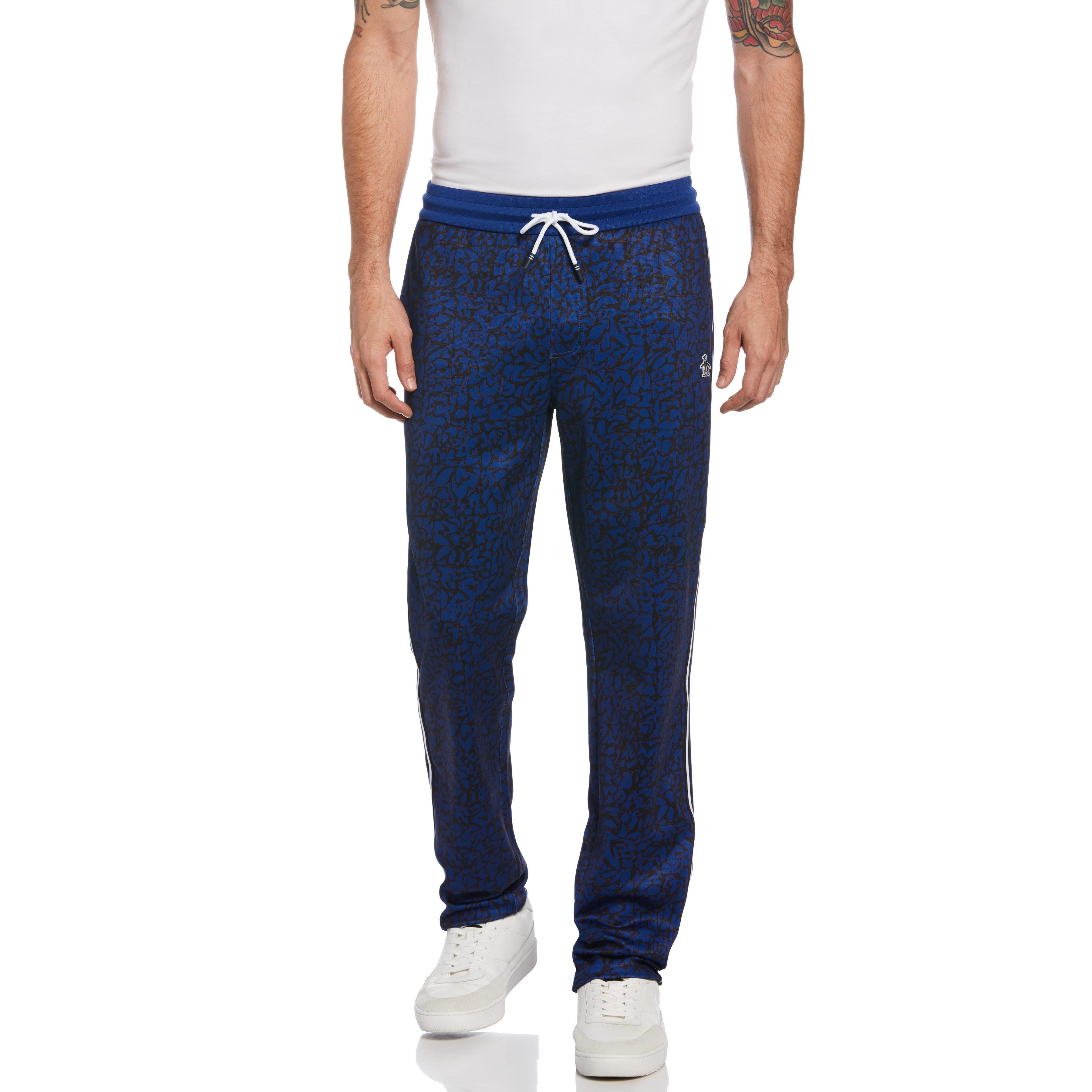 Slim Fit Printed Track Pant sold by Original Penguin