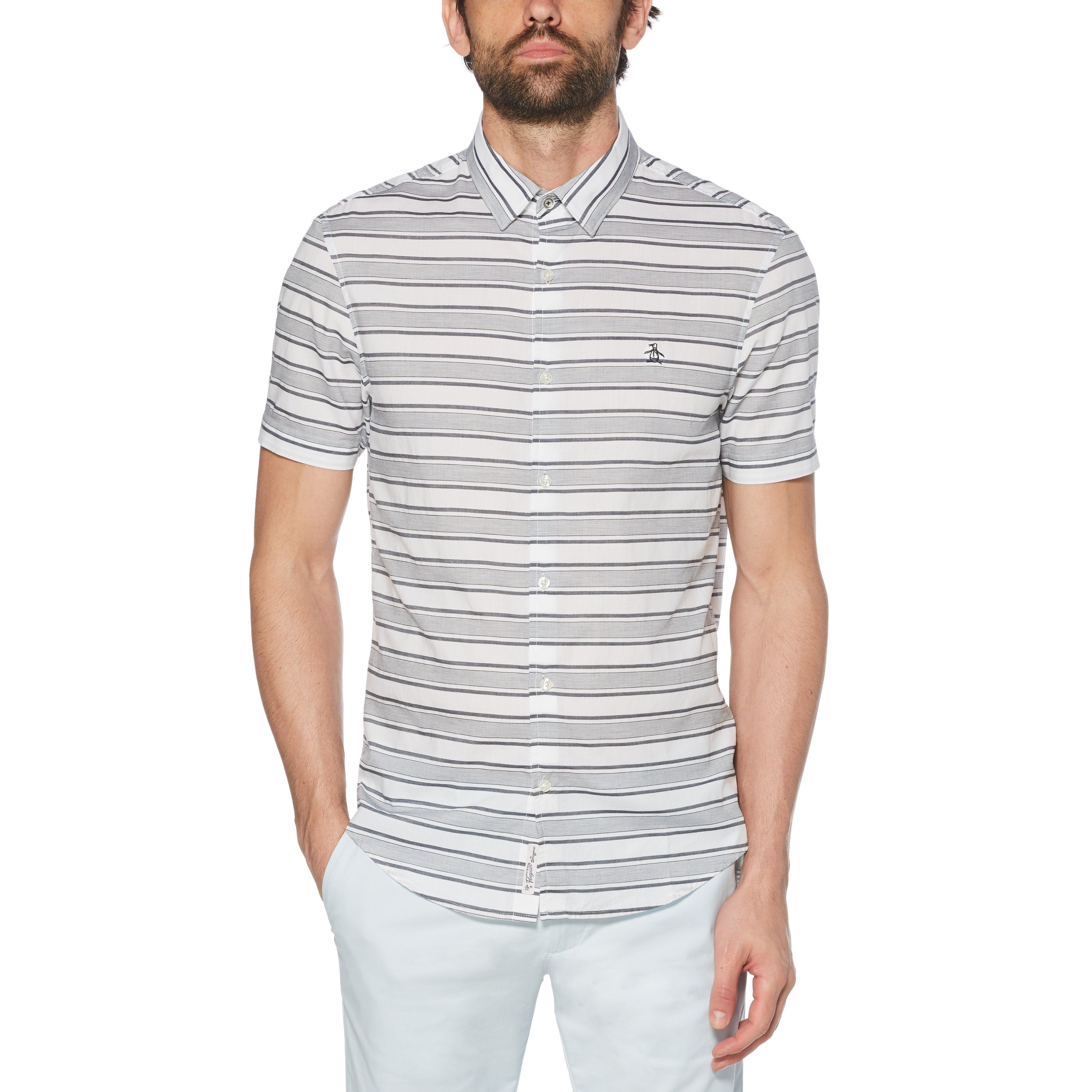 Horizontal Stripe Shirt sold by Original Penguin