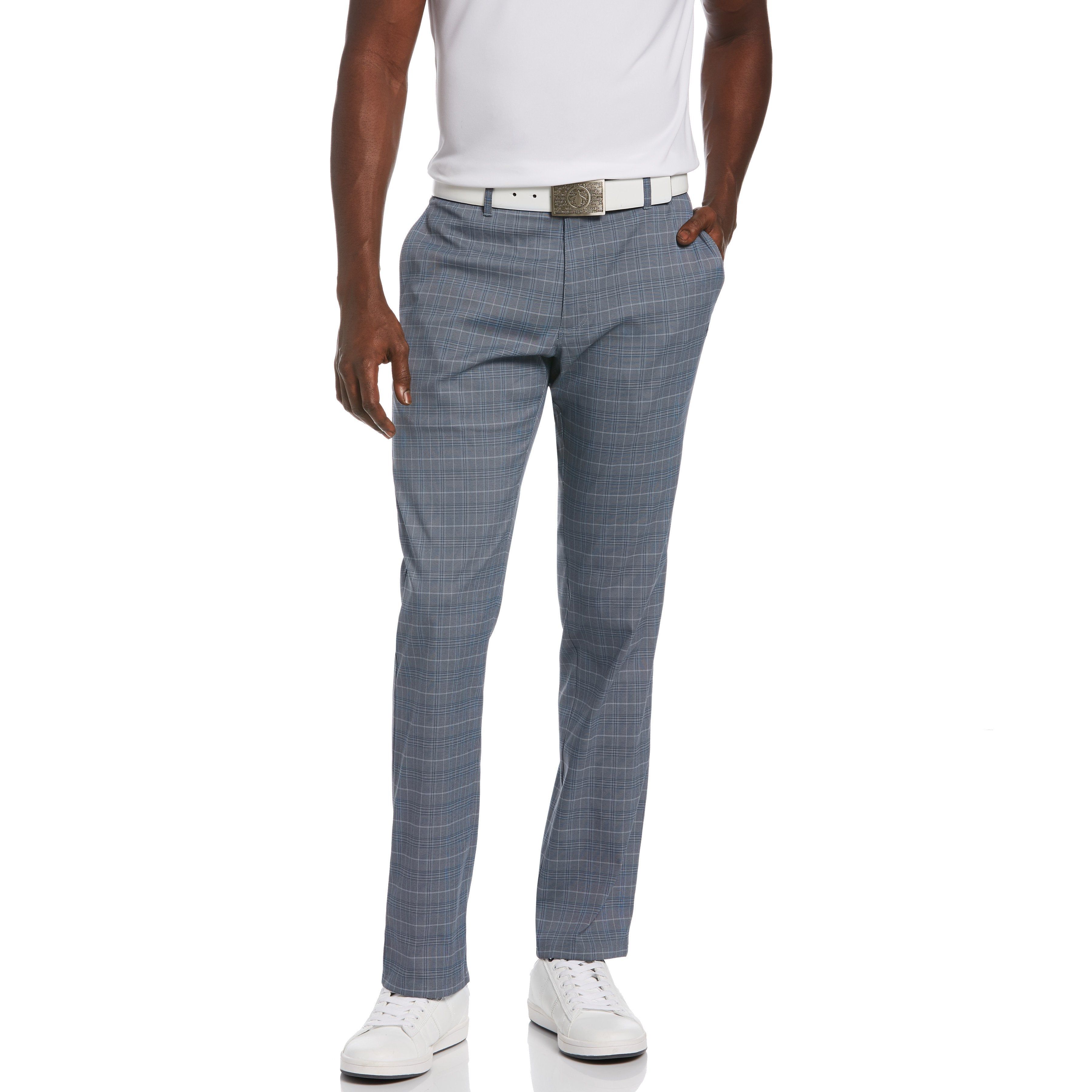 Flat Front Roadmap Plaid Golf Pant sold by Original Penguin