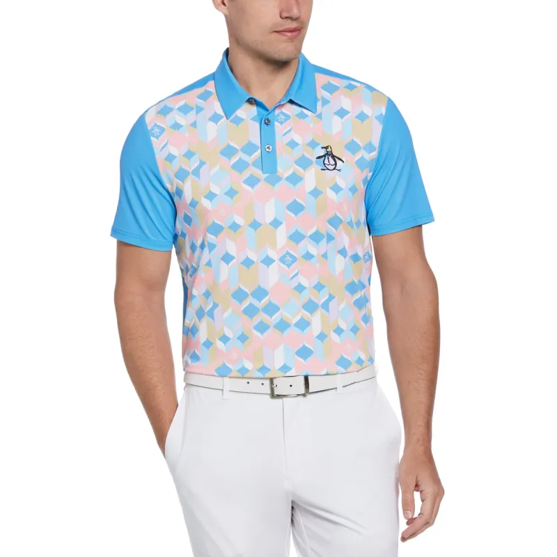 70's Oxford Block Golf Polo sold by Original Penguin