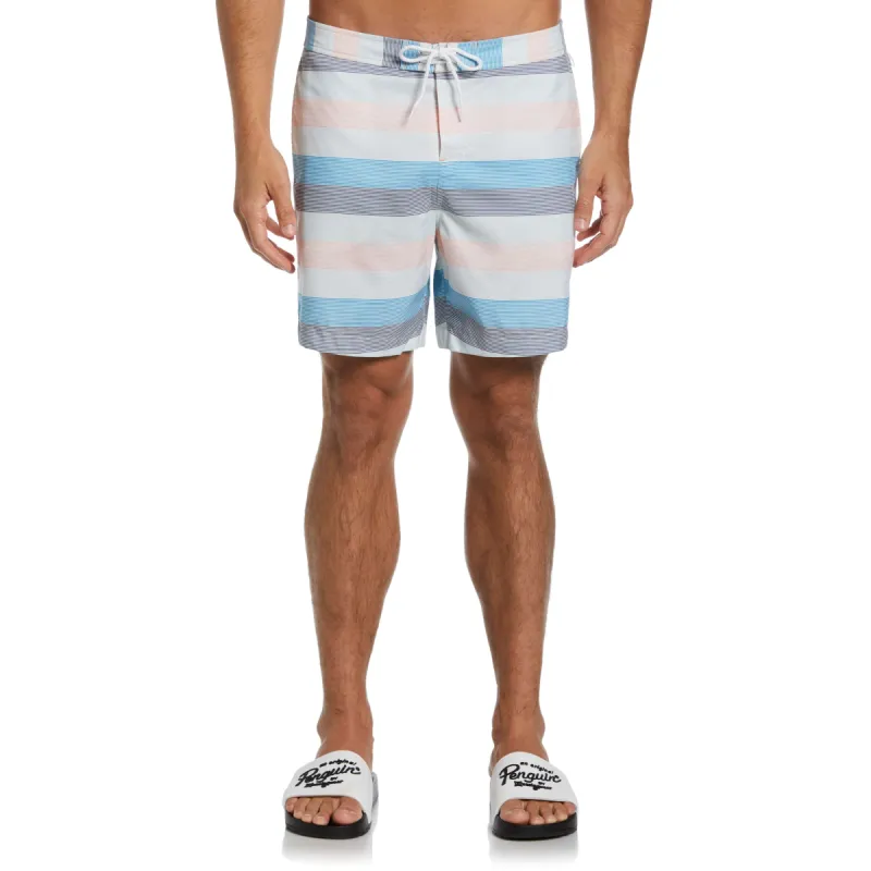 Stripe Swim Short sold by Original Penguin