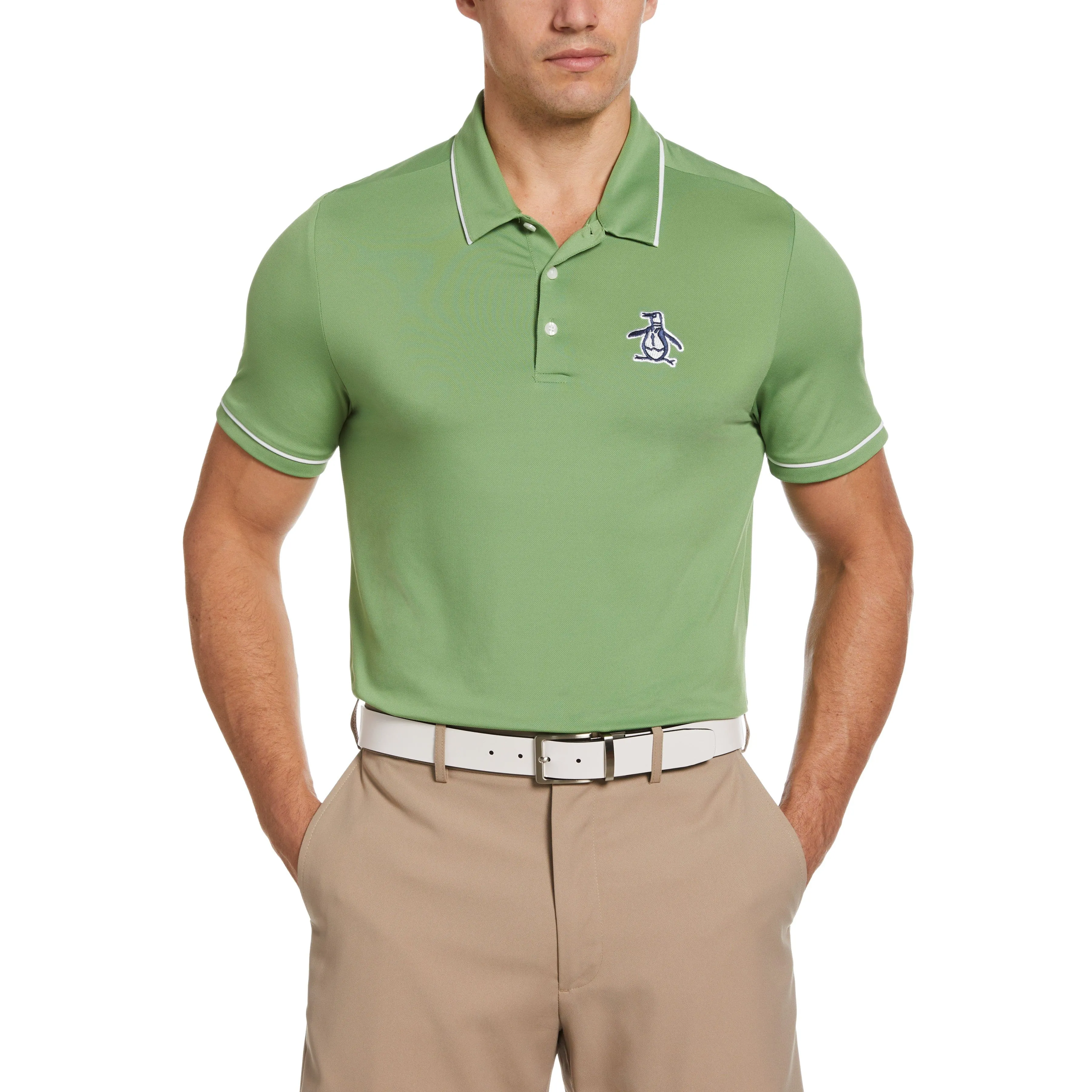 Heritage Oversized Pete Golf Polo sold by Original Penguin