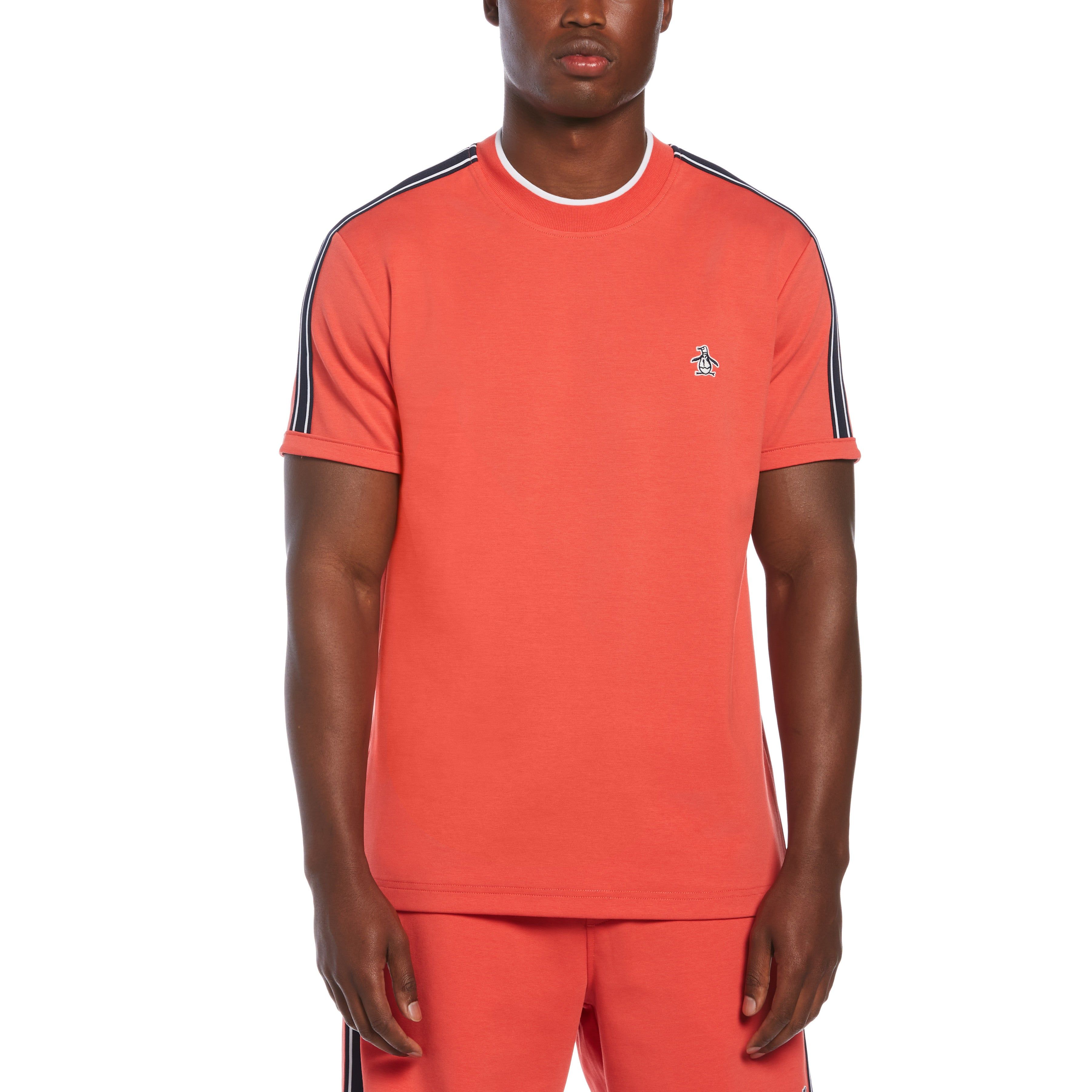 Shoulder Tape Ponte Tee sold by Original Penguin