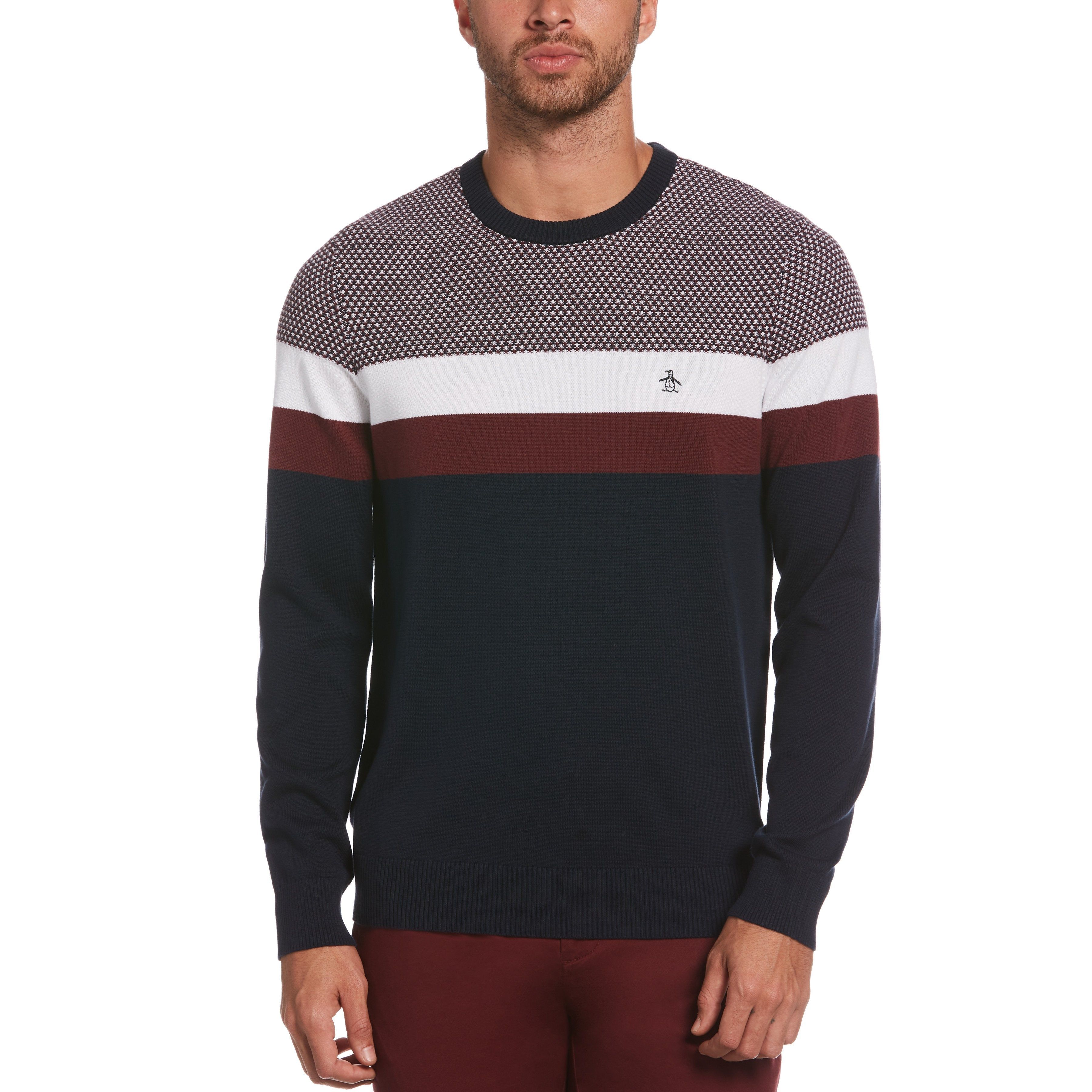 Popcorn Cotton Sweater sold by Original Penguin