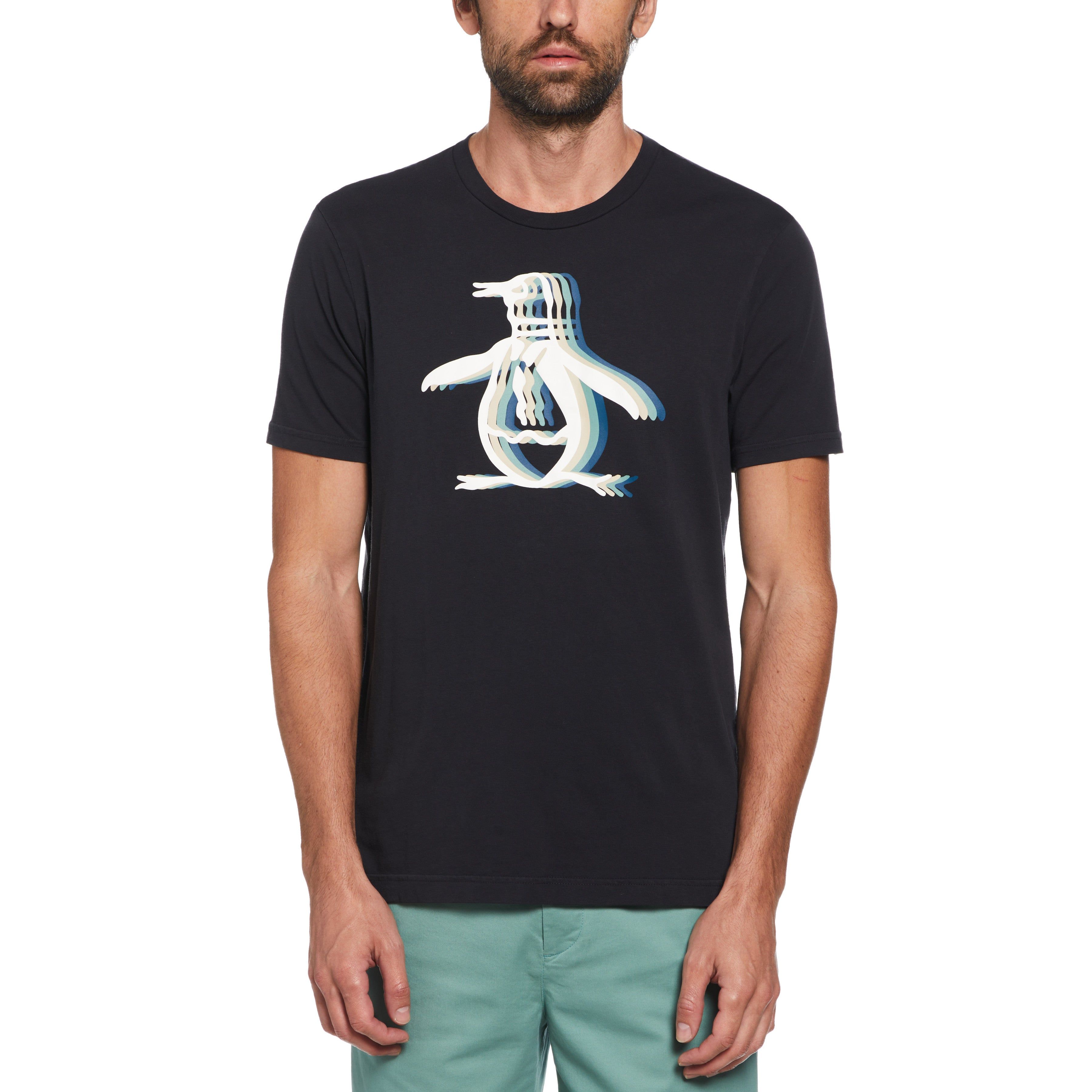 4D Pete Graphic Print Tee sold by Original Penguin