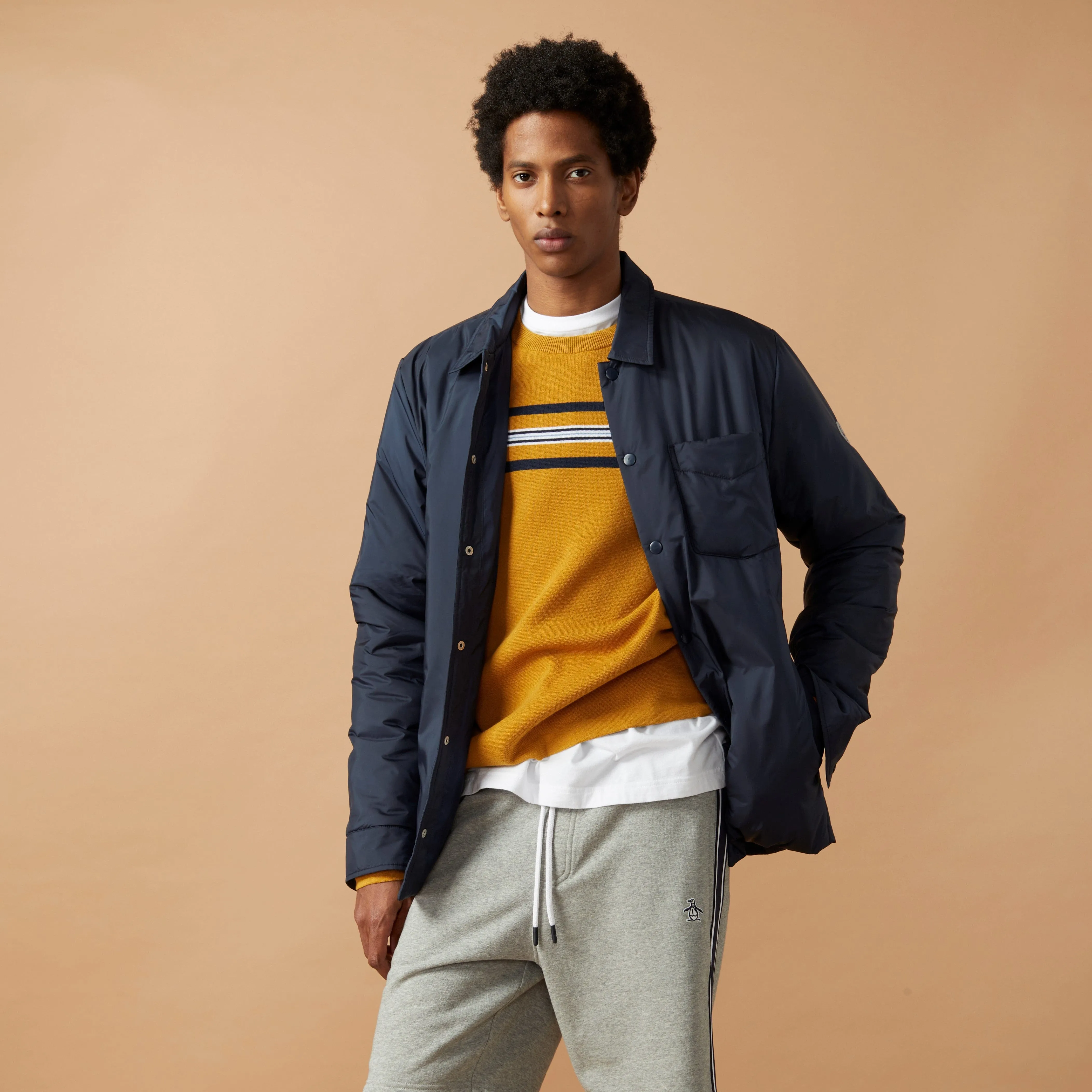 Lightweight Filled Shacket sold by Original Penguin product image thumbnail 3