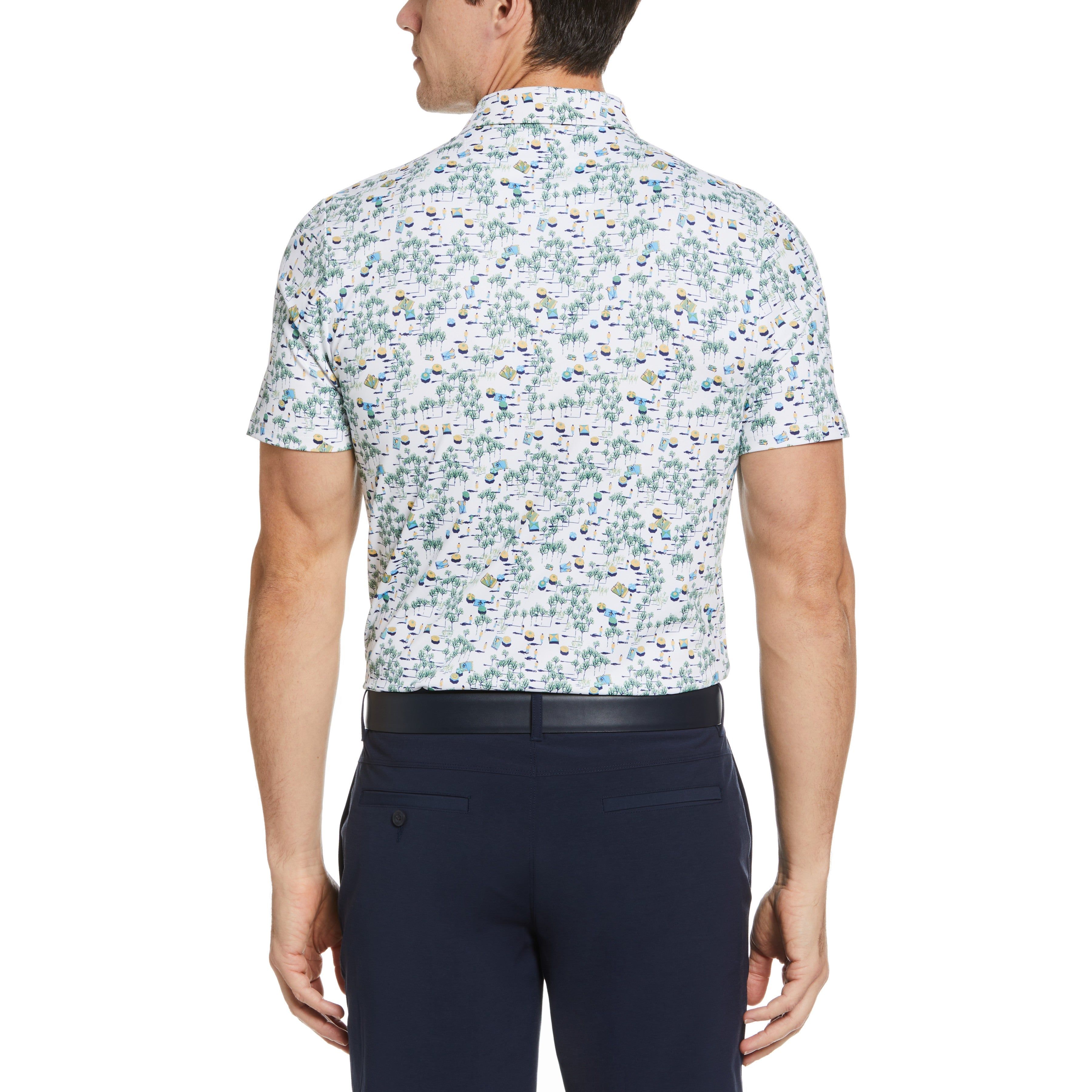 Pete In The Park Print Golf Polo sold by Original Penguin product image thumbnail 2