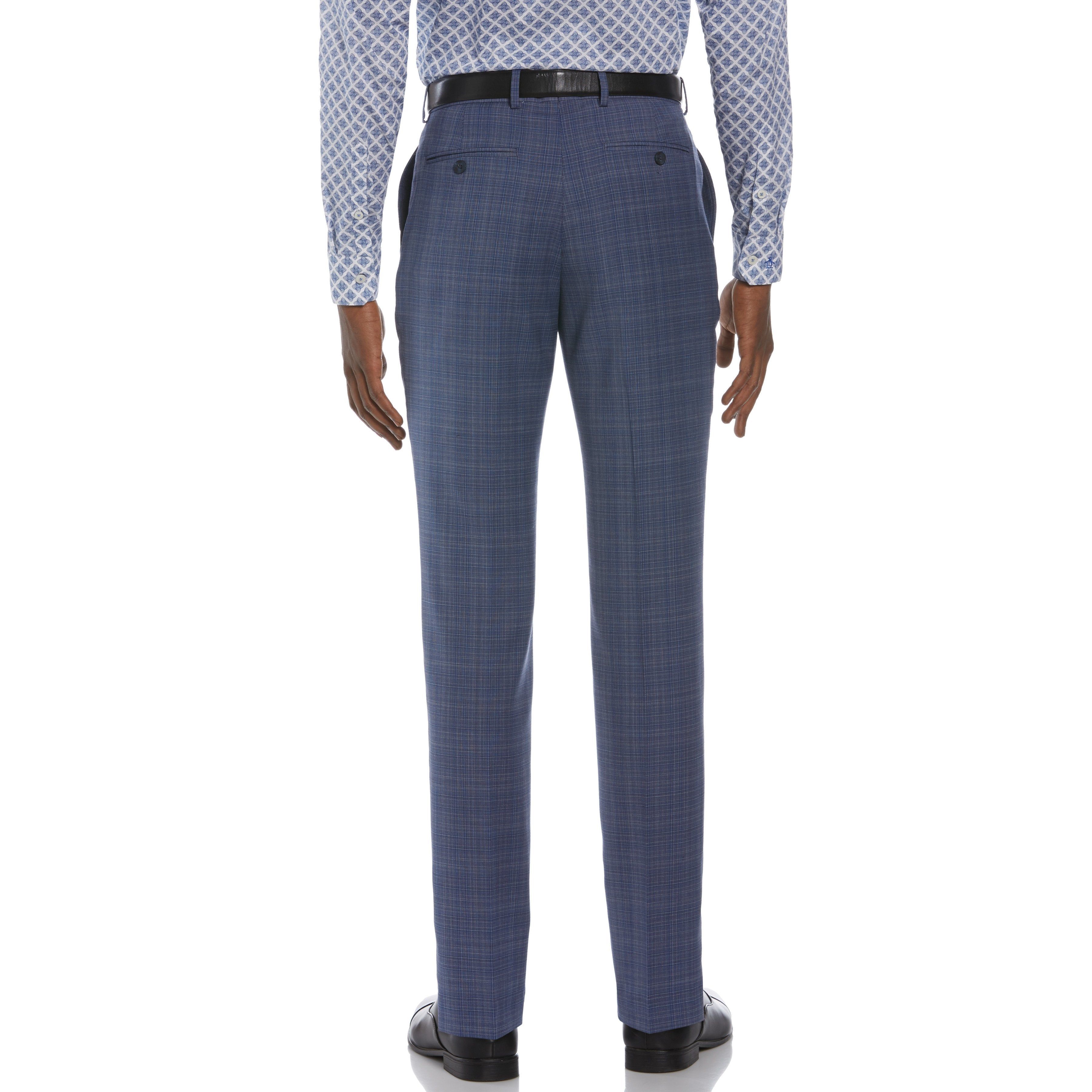 Blue Plaid Suit Pant sold by Original Penguin product image thumbnail 2