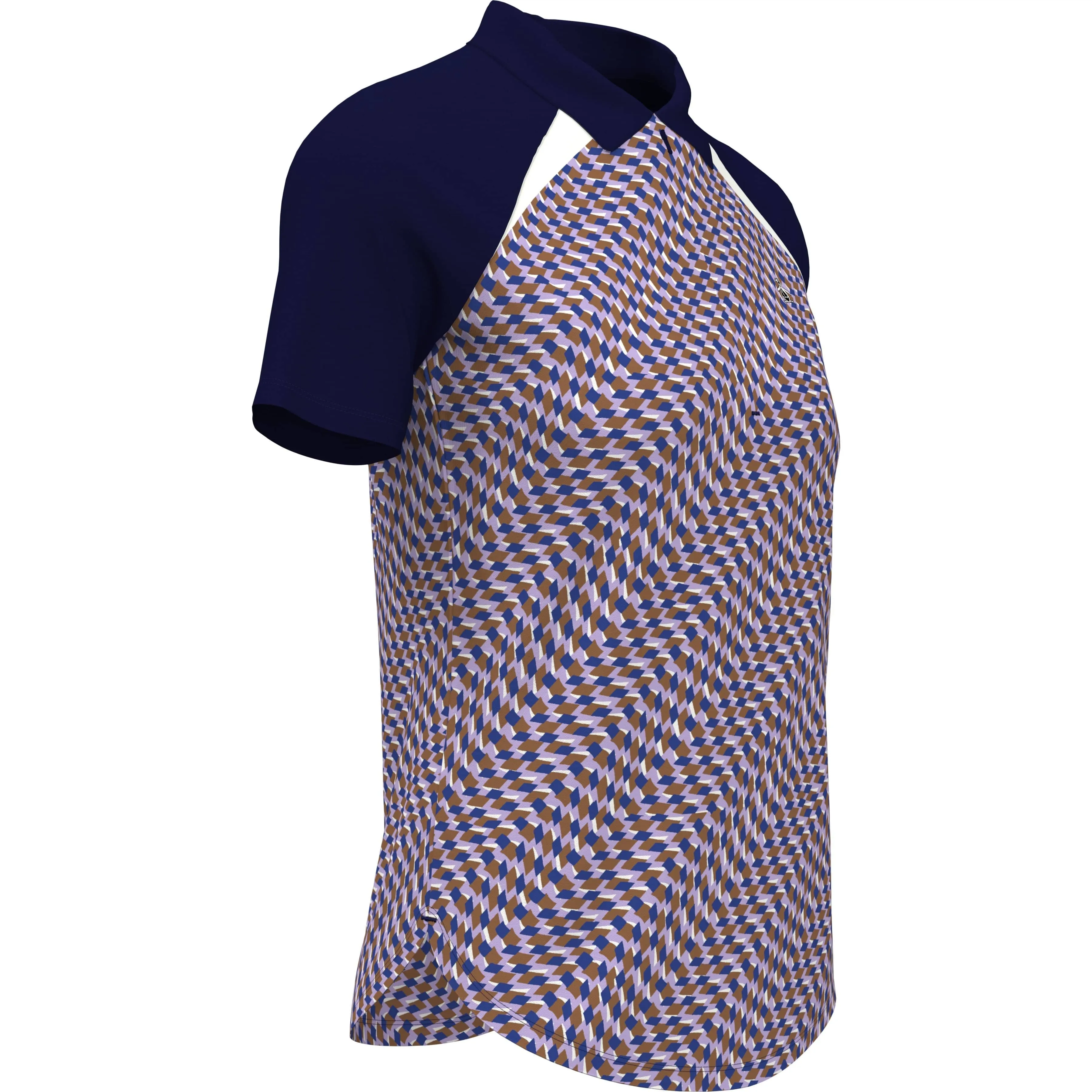 Women's Color Block Optical Print Golf Polo sold by Original Penguin product image thumbnail 4