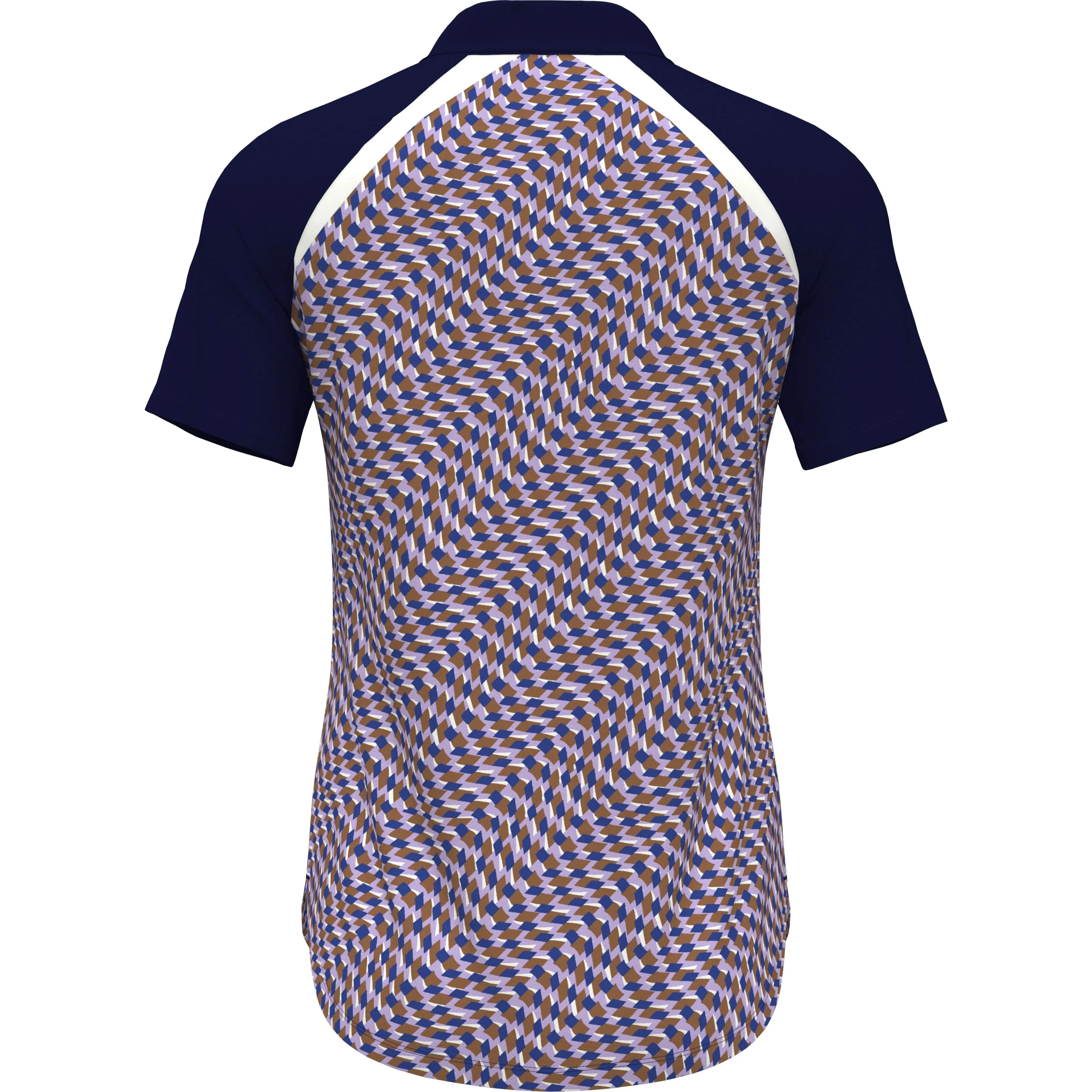 Women's Color Block Optical Print Golf Polo sold by Original Penguin product image thumbnail 3