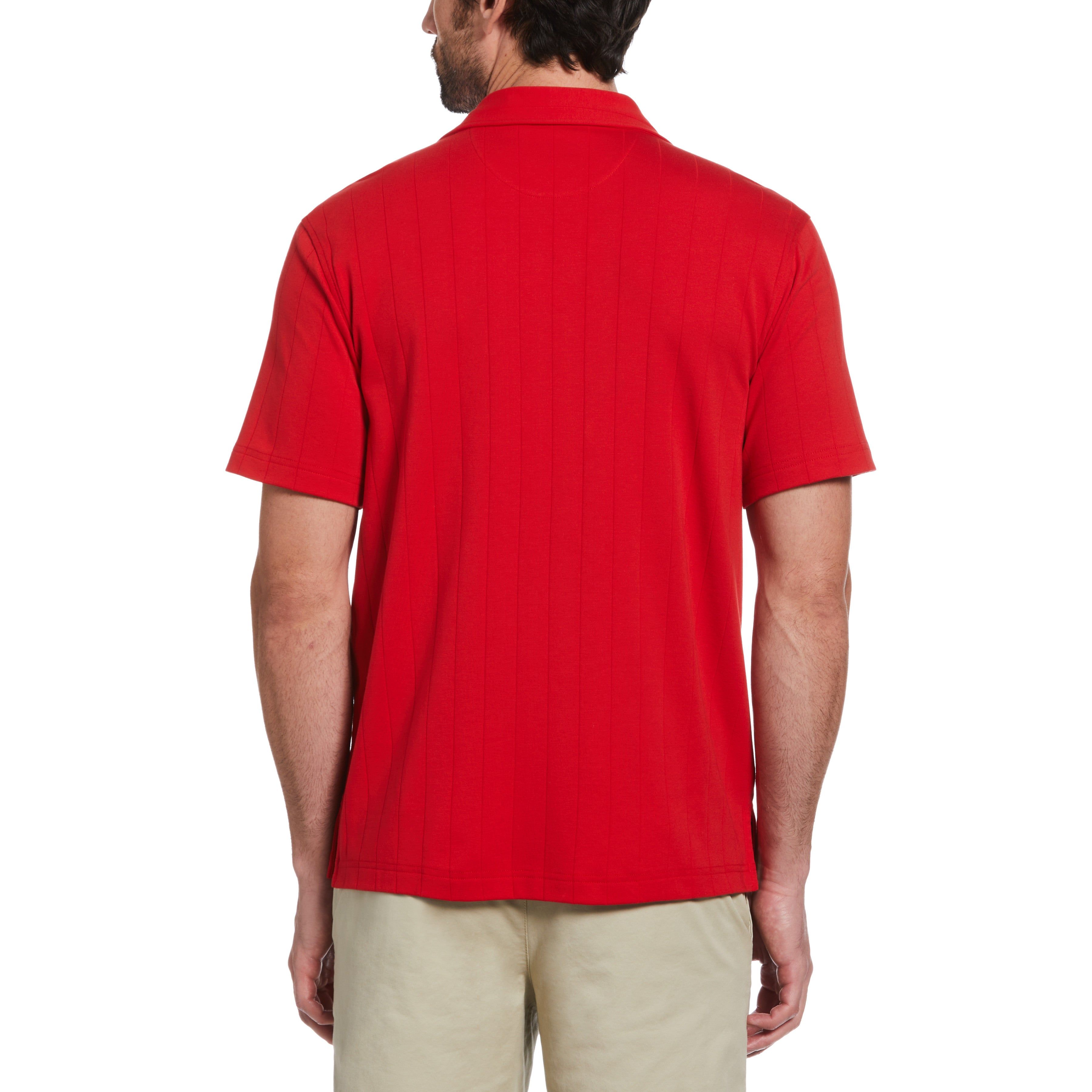 Organic Cotton Striped Shirt With Camp Collar sold by Original Penguin product image thumbnail 2