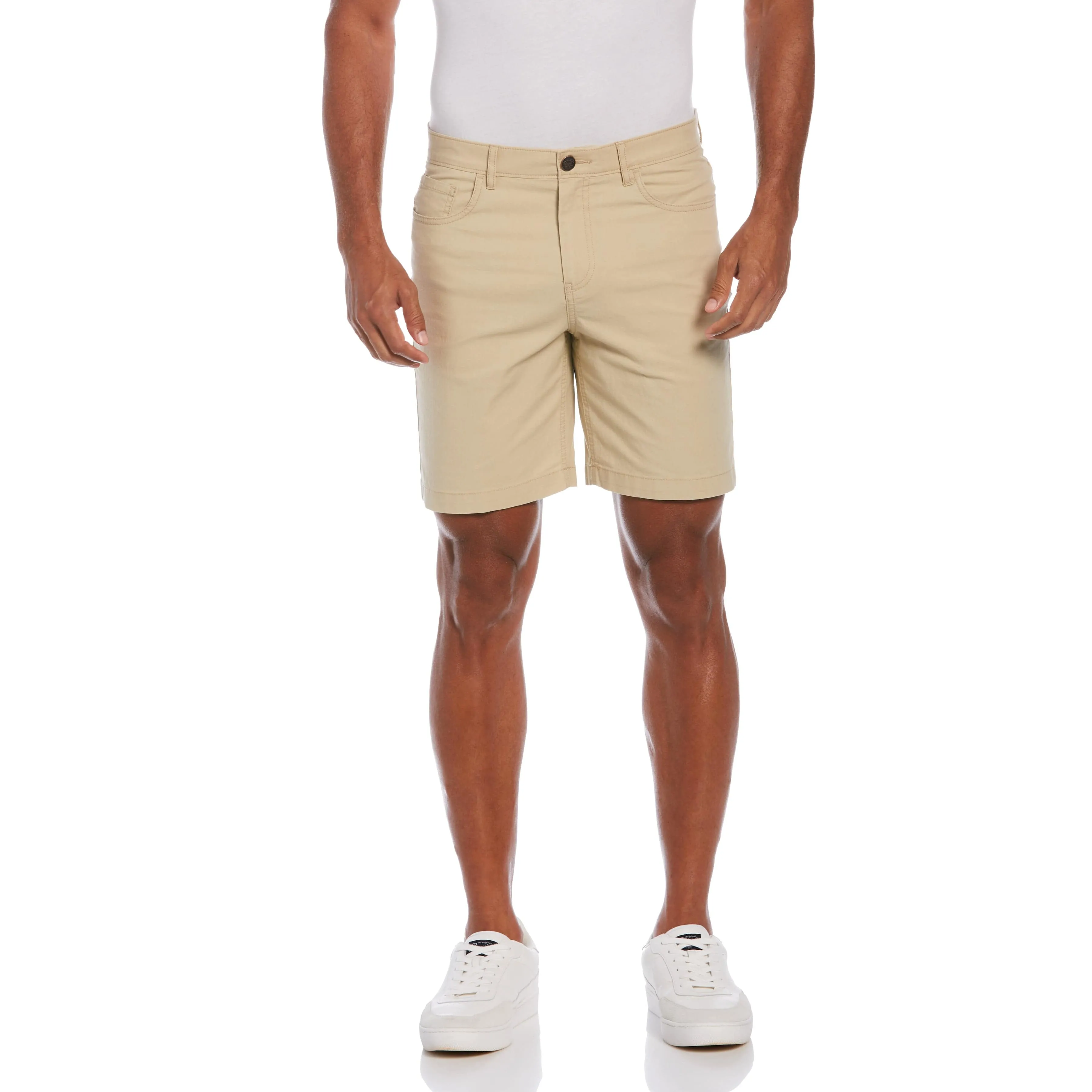 Solid Stretch 5 Pocket Short sold by Original Penguin