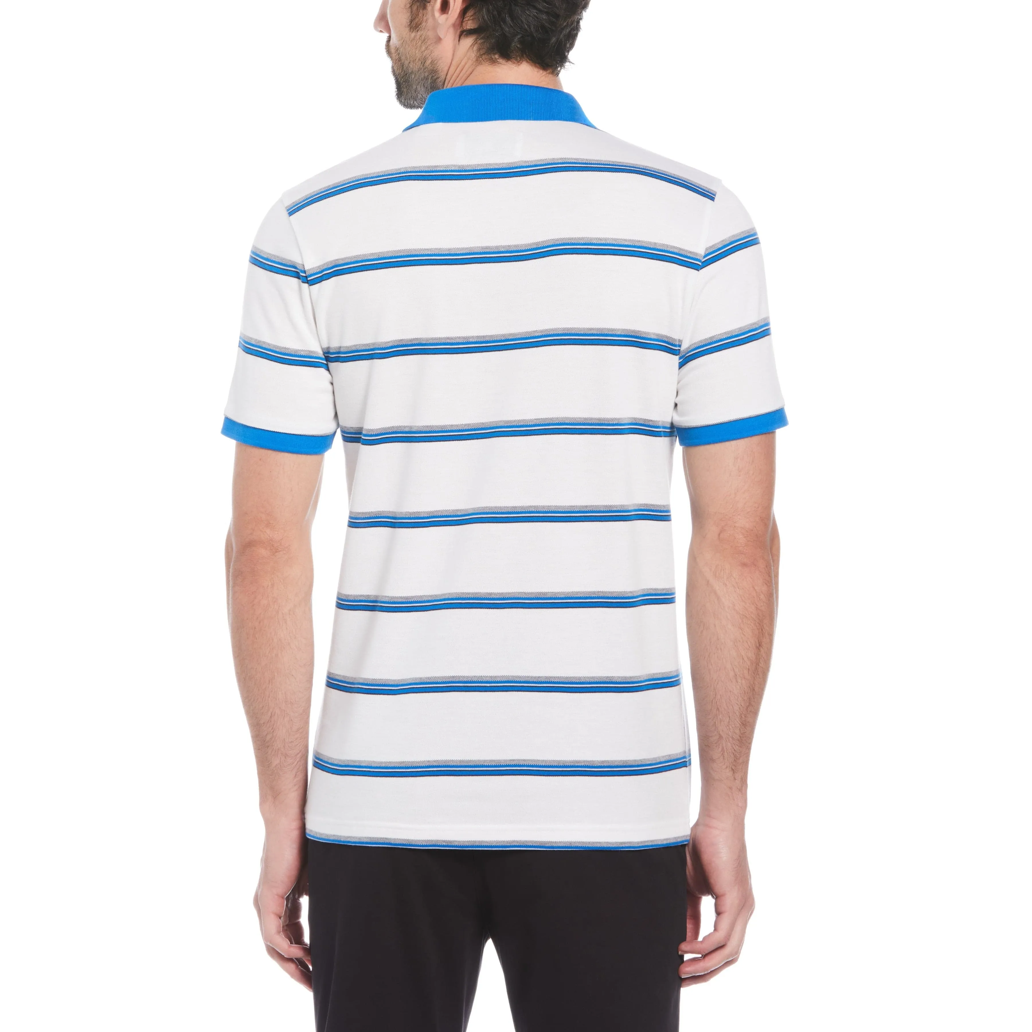Birdseye Pique Striped Pattern Polo sold by Original Penguin product image thumbnail 2