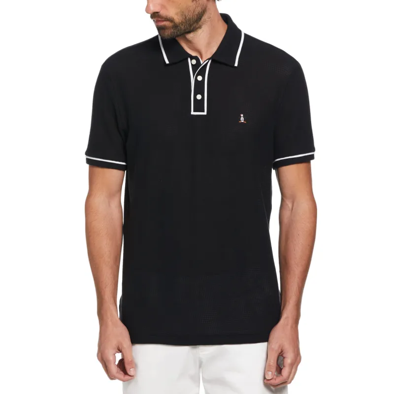 Organic Cotton Bentley Mesh Polo sold by Original Penguin