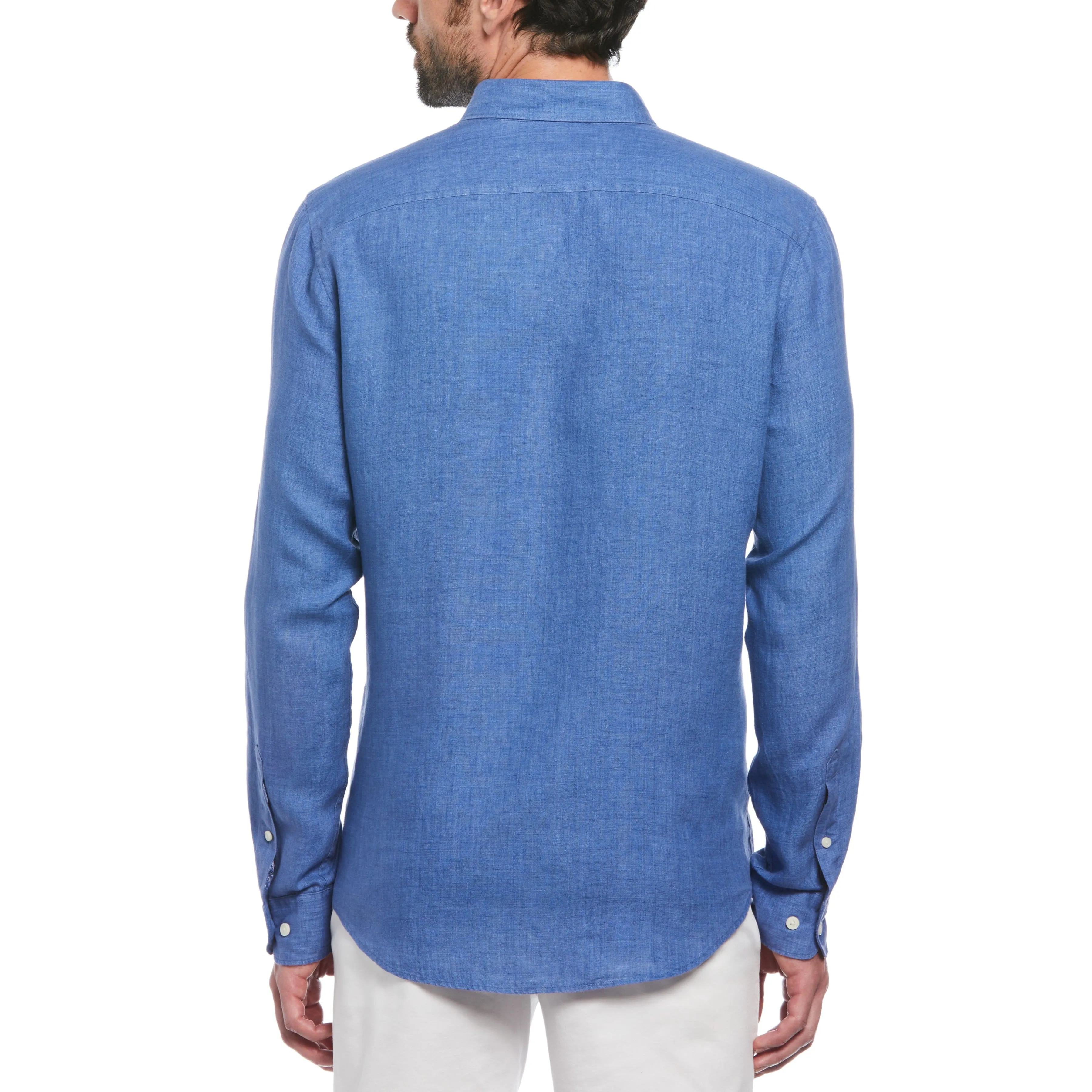 Delave Linen Long Sleeve Button-Down Shirt sold by Original Penguin product image thumbnail 2
