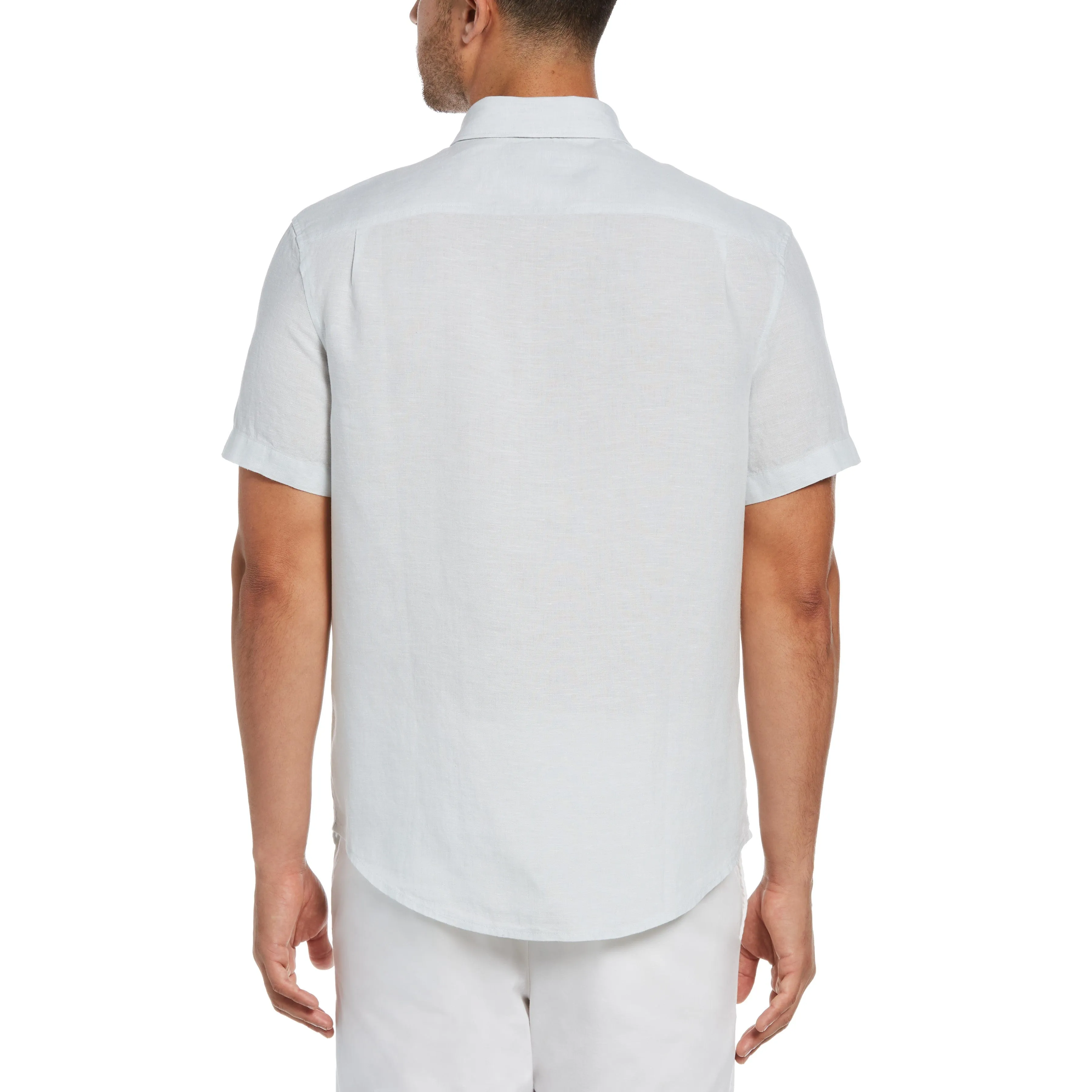 Short Sleeve Washed Linen Shirt sold by Original Penguin product image thumbnail 2