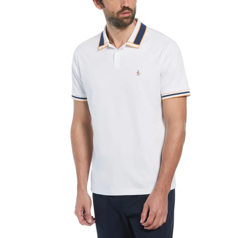 Interlock Novelty Collar Polo sold by Original Penguin