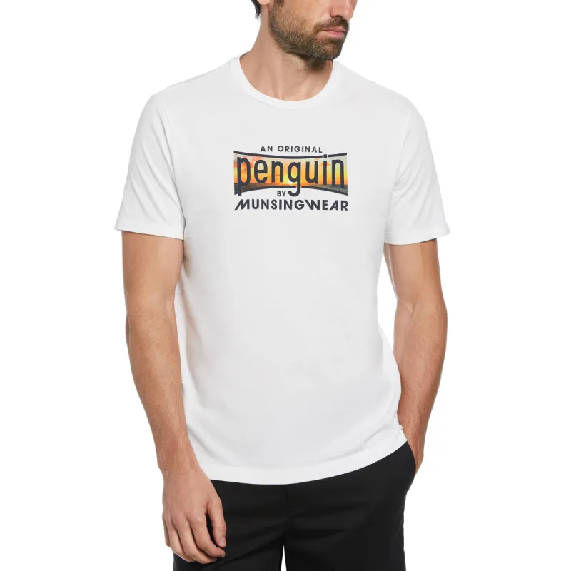 Jersey Sunset Logo Graphic Tee sold by Original Penguin