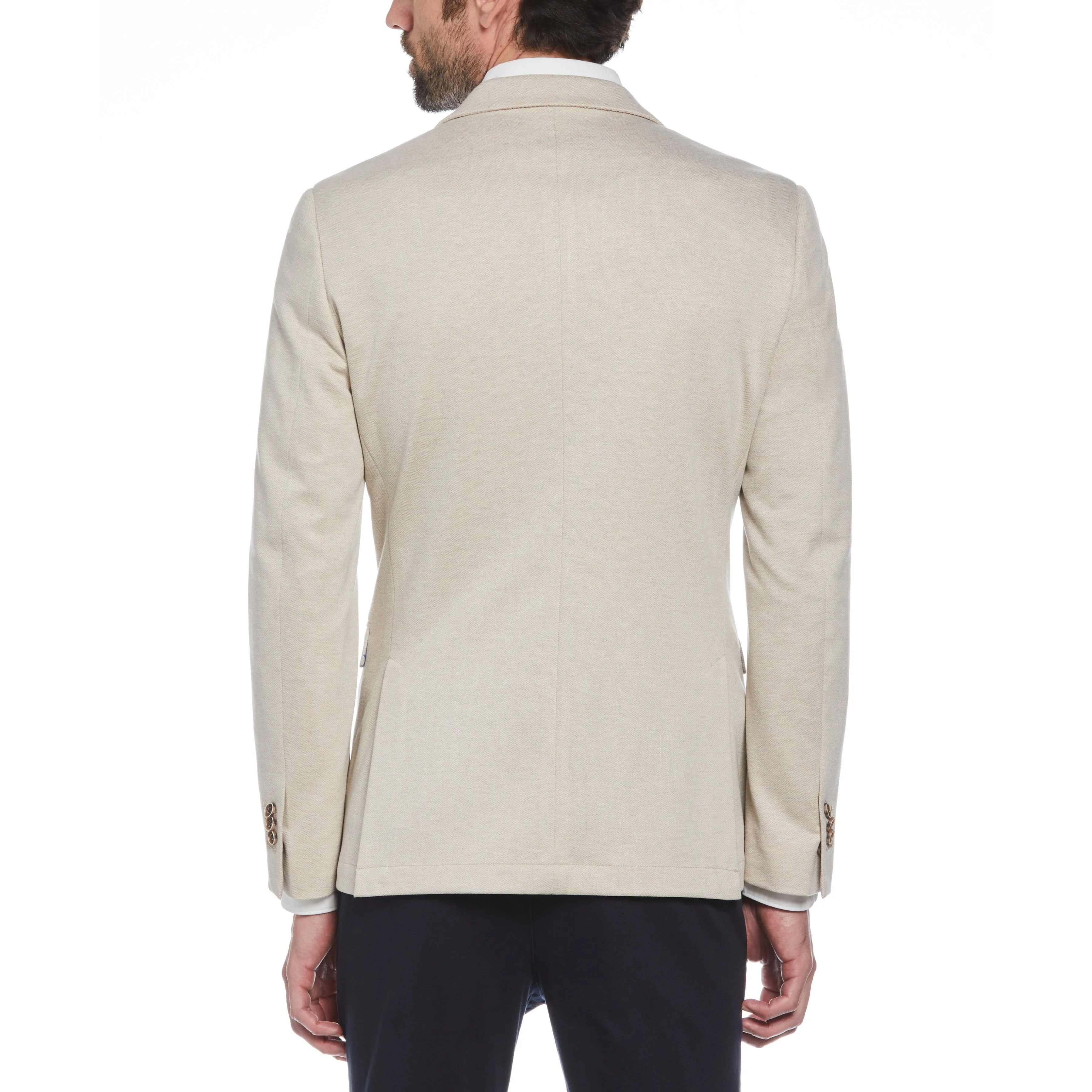 Tan Herringbone Knit Blazer sold by Original Penguin product image thumbnail 2