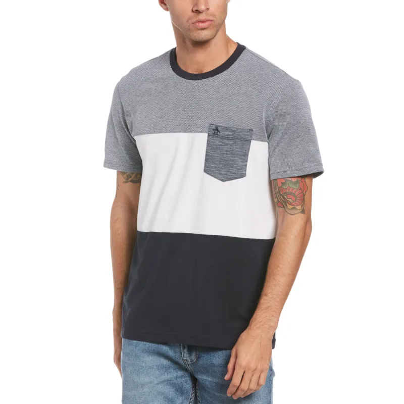 Big & Tall Color Block Pocket Tee sold by Original Penguin