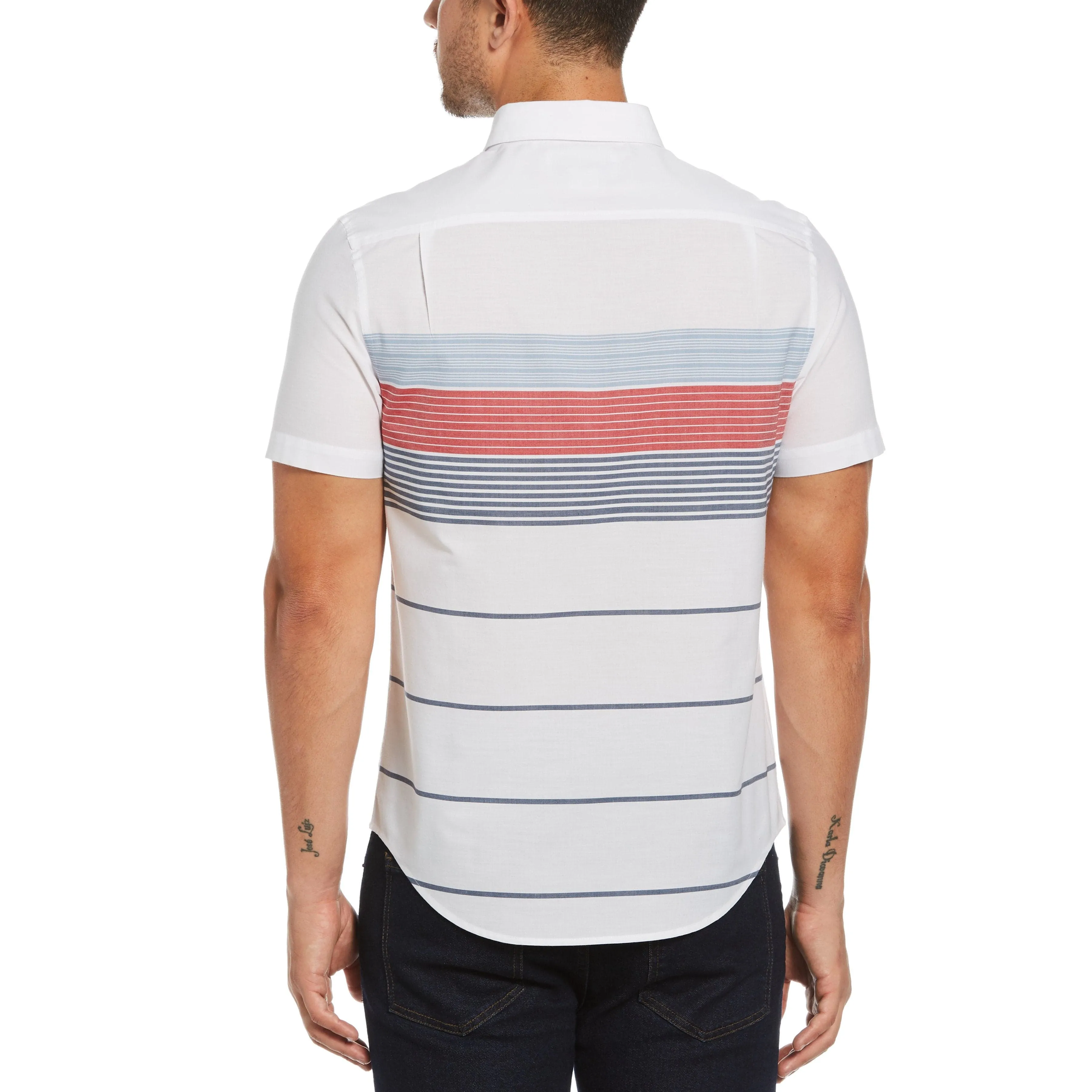 Engineered Multi Stripe Shirt sold by Original Penguin product image thumbnail 2