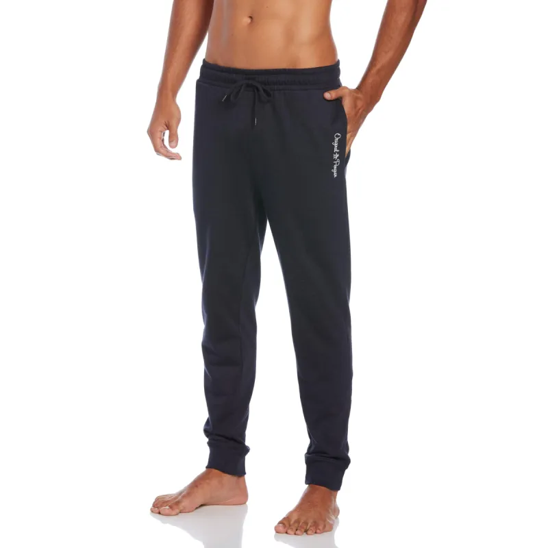 Brush Back Fleece Logo Jogger sold by Original Penguin