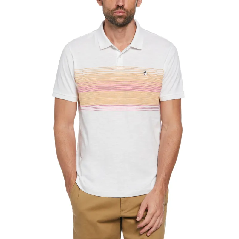 Cotton Slub Striped Polo sold by Original Penguin