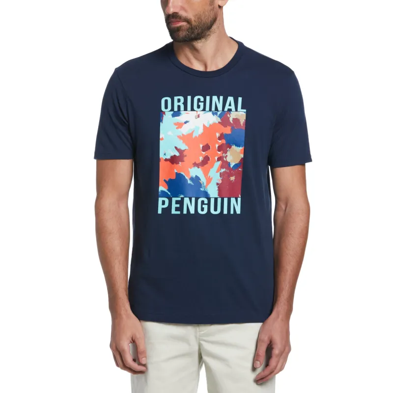 Floral Square Original Penguin Tee sold by Original Penguin