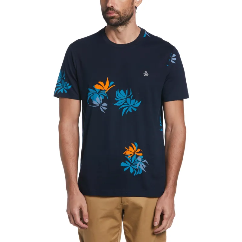 Organic Cotton Floral Print Tee sold by Original Penguin