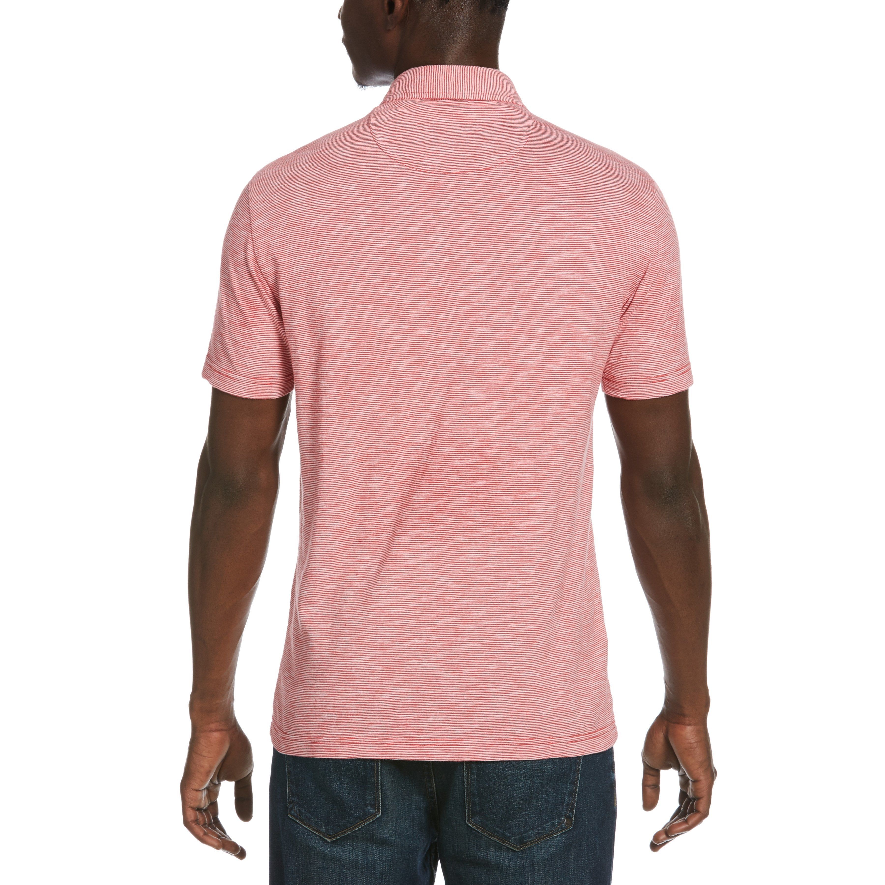 Slub Feeder Stripe Pocket Polo sold by Original Penguin product image thumbnail 2