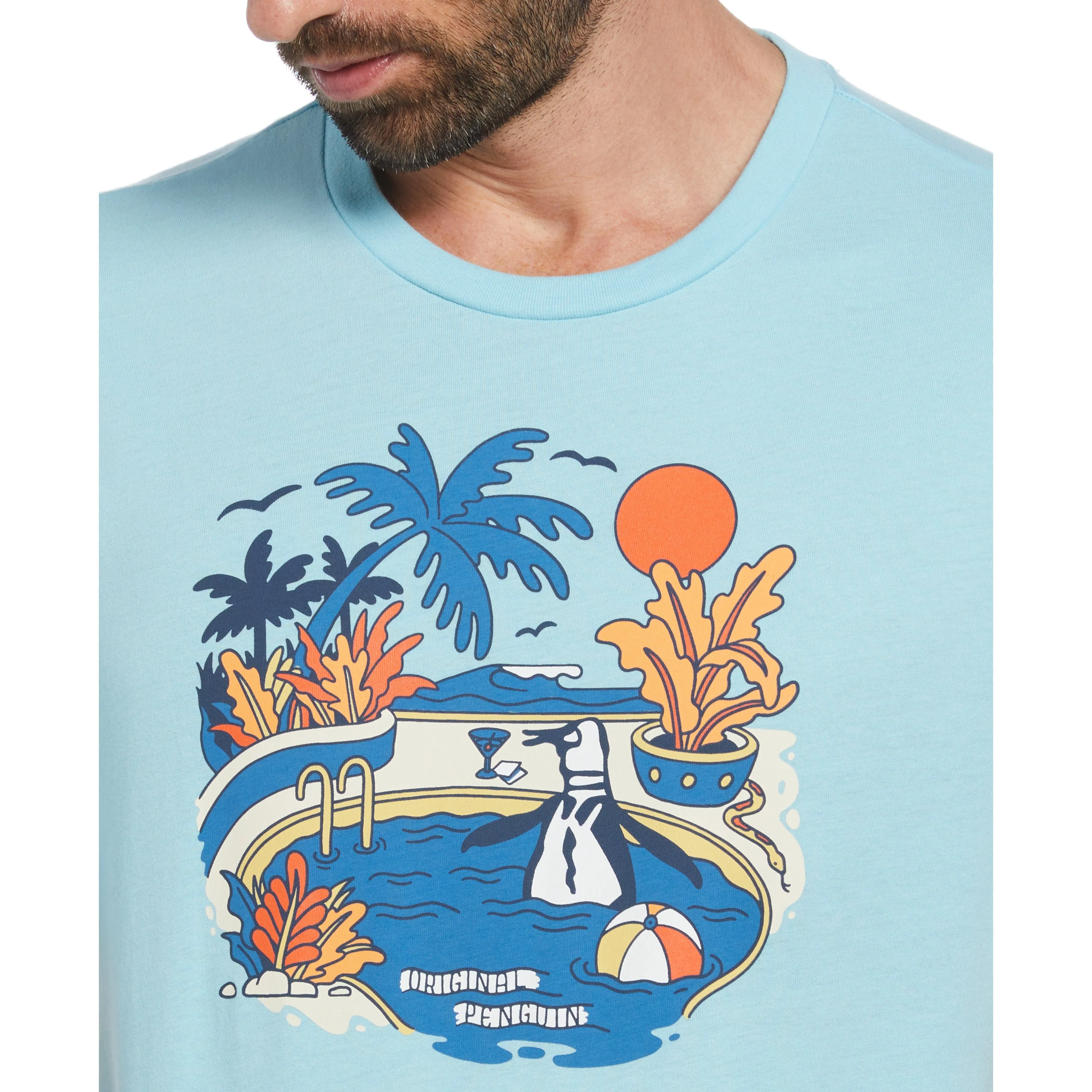 Jersey Pete Scene Graphic Tee sold by Original Penguin product image thumbnail 3