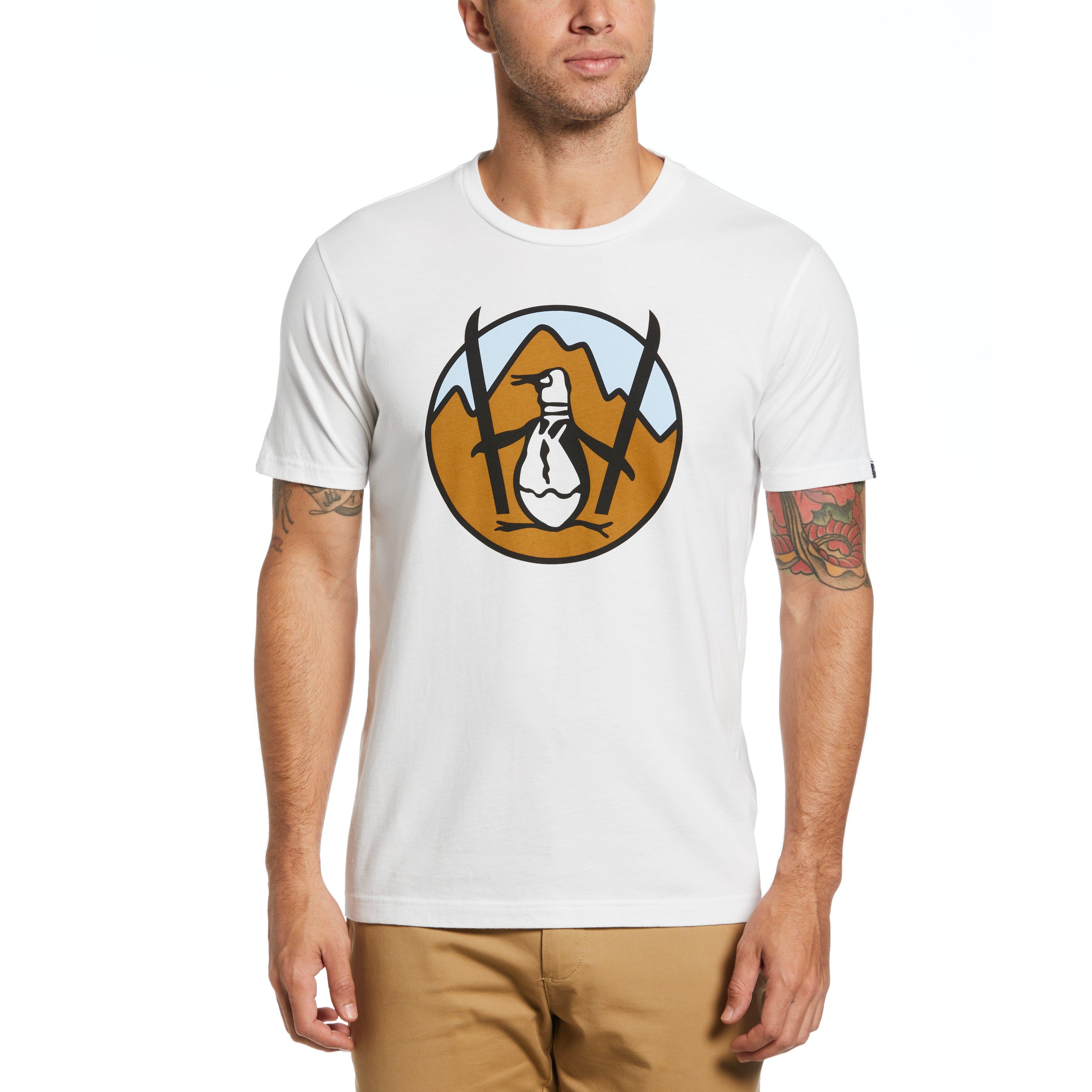 Skiing Pete Tee sold by Original Penguin