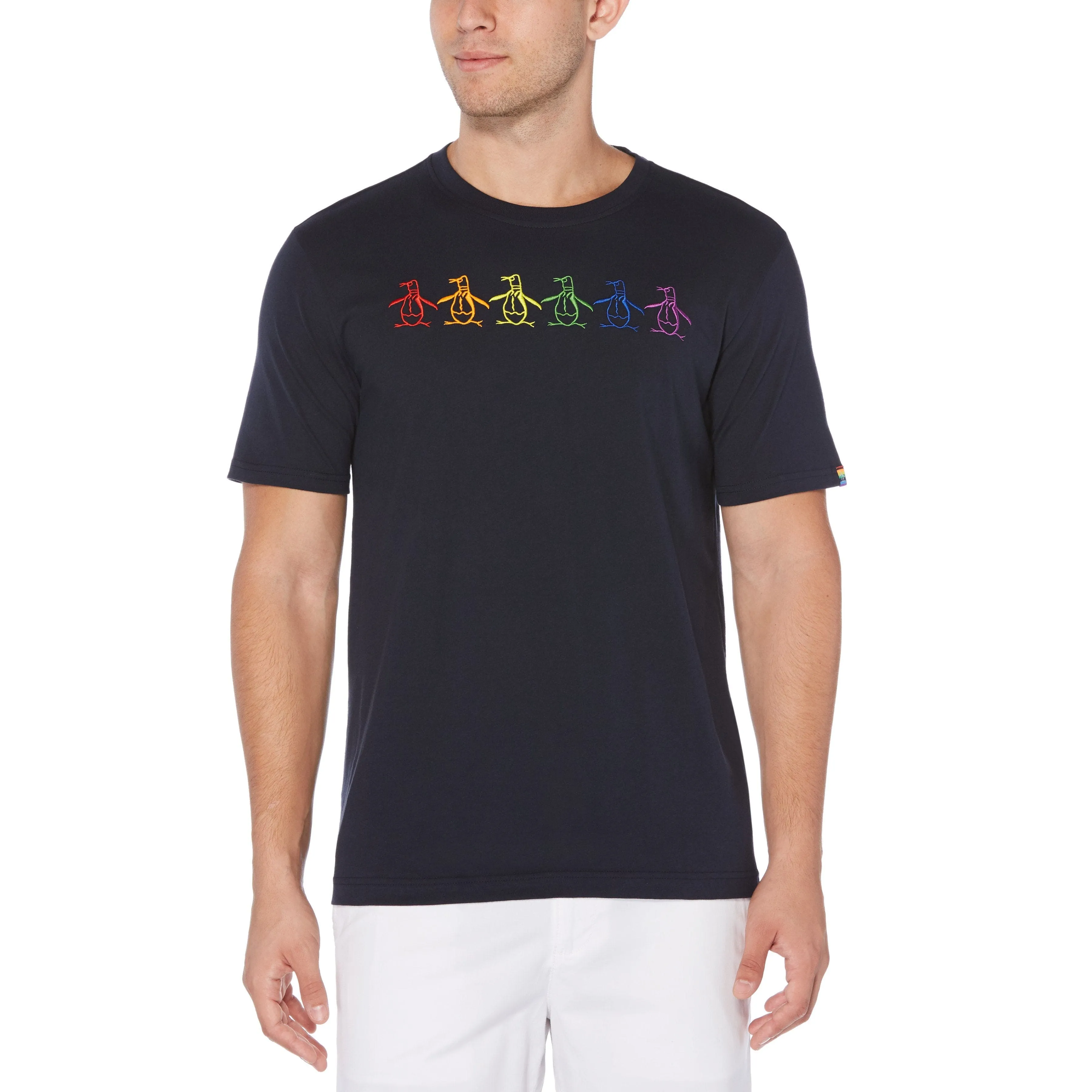Big & Tall Pride Rainbow Pete Tee sold by Original Penguin