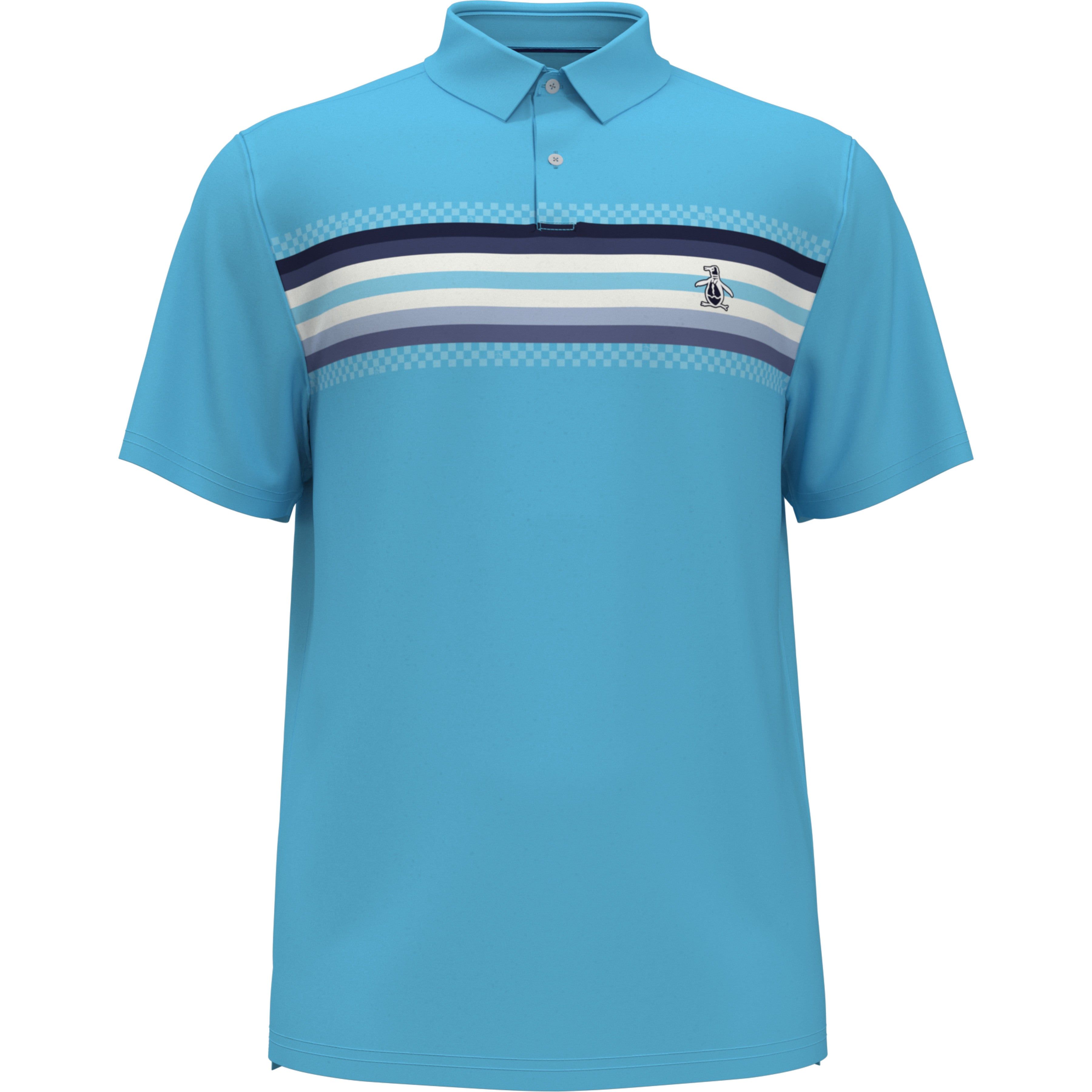 Engineered Coastal Ombre Print Golf Polo sold by Original Penguin