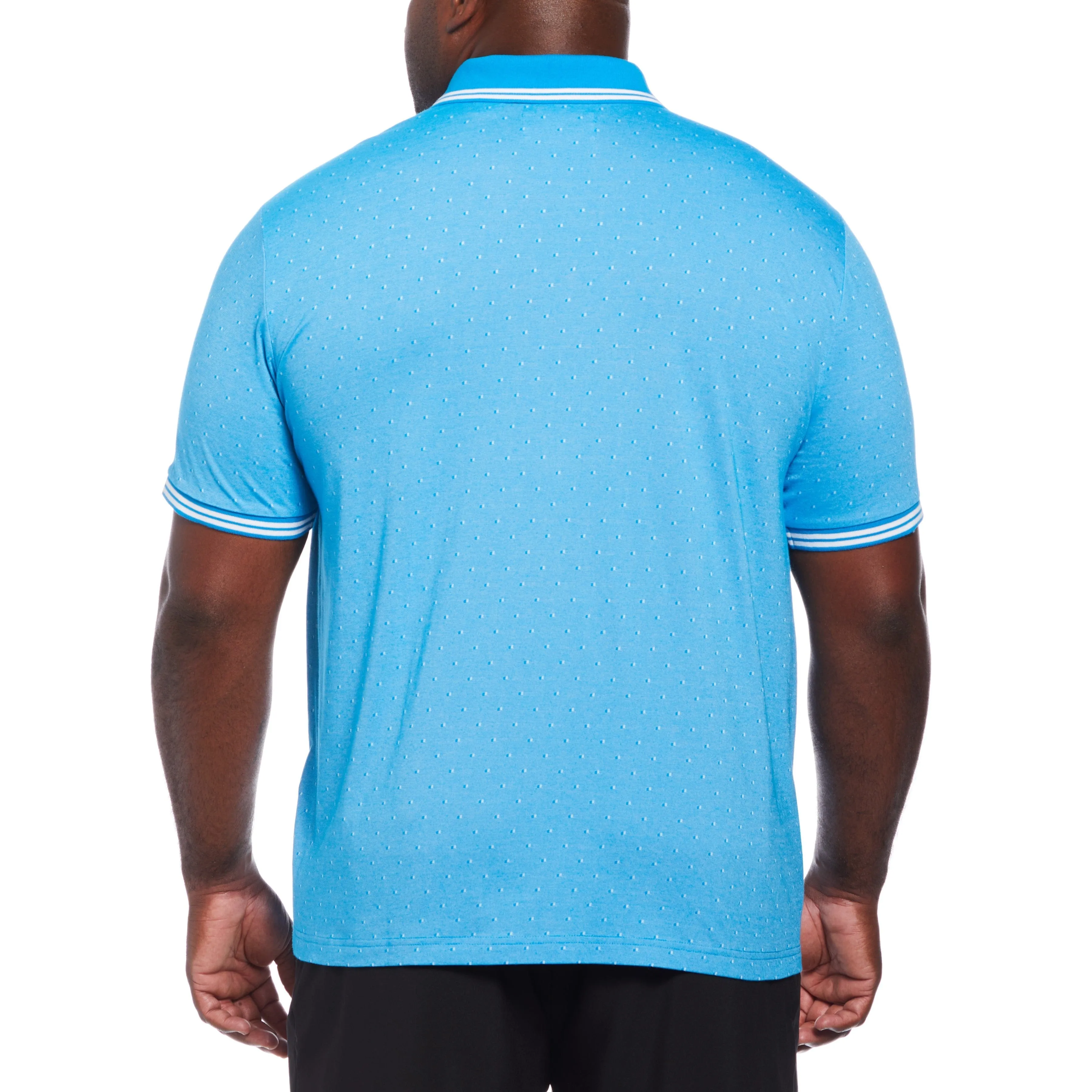 Big & Tall Jacquard All-Over Dobby Print Polo sold by Original Penguin product image thumbnail 2